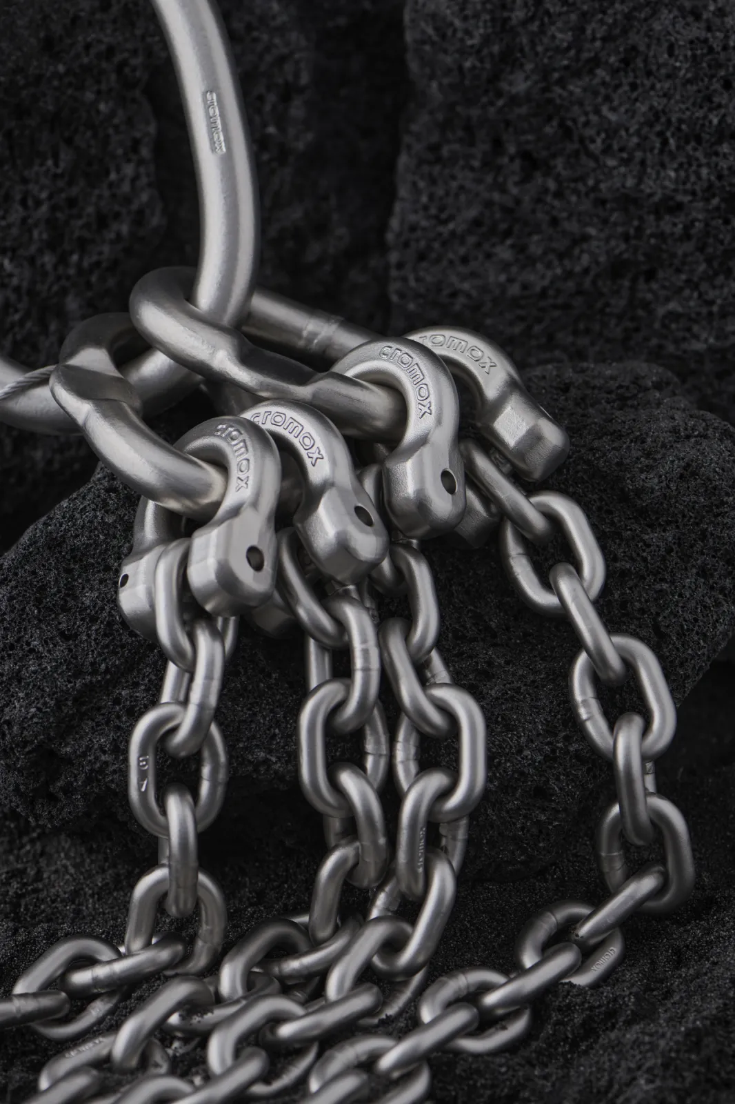 cromox® stainless steel chain slings and chain suspensions