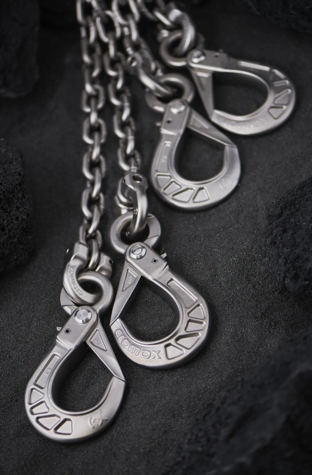 cromox® stainless steel chain slings and chain suspensions