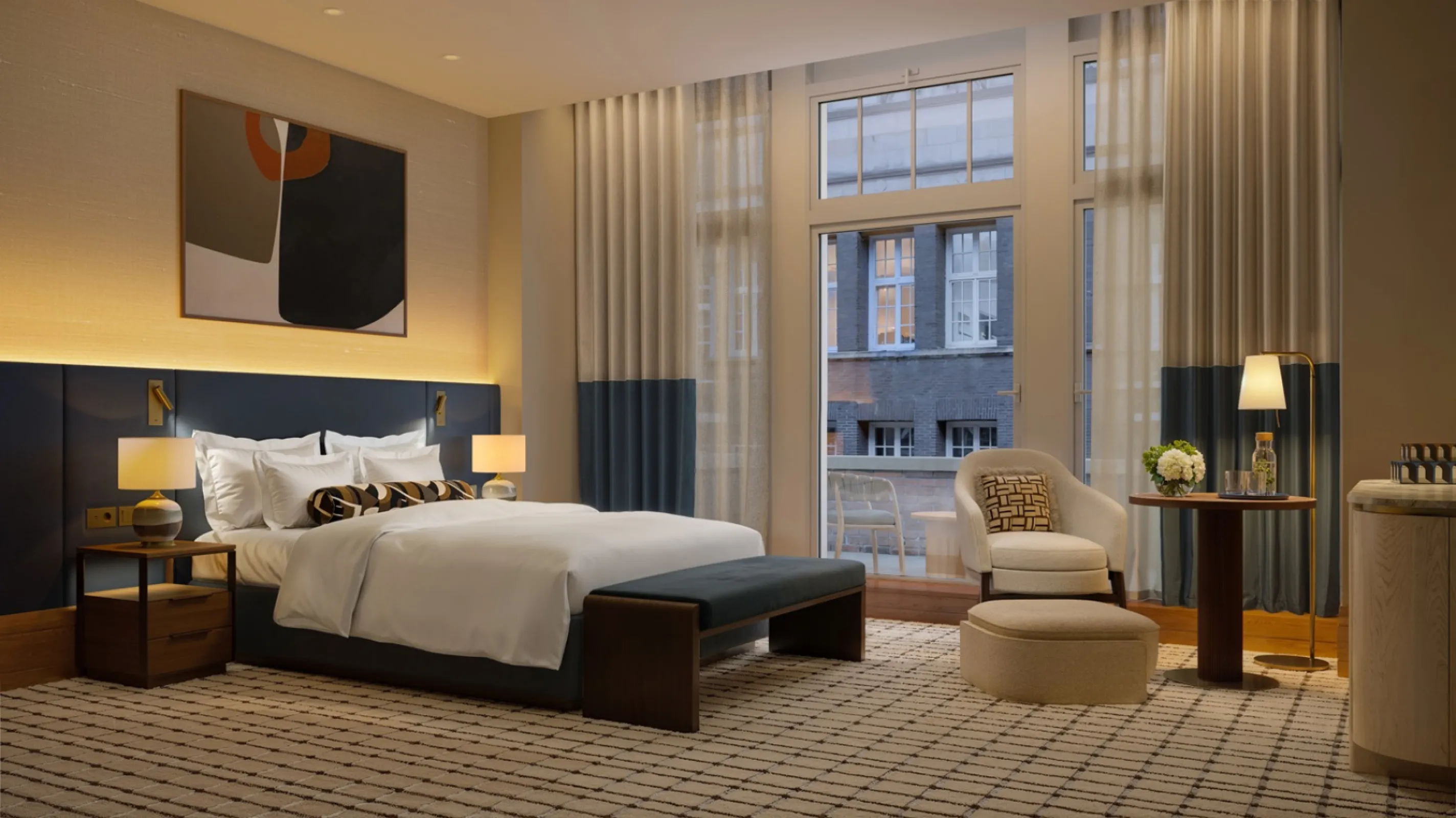 Conrad Hotel Hamburg - Deluxe Guestroom