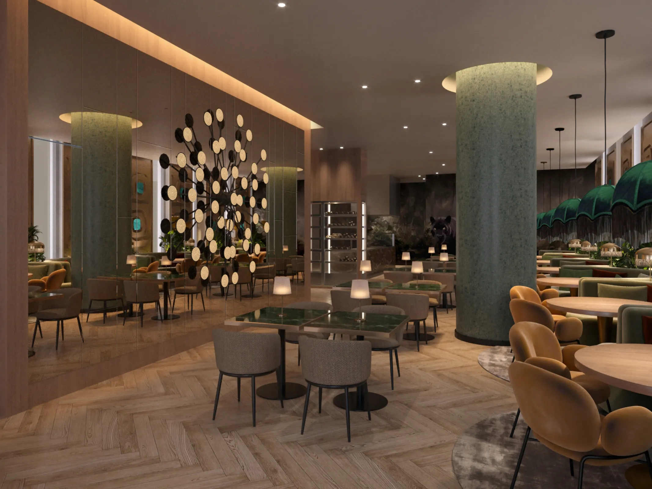 JW Marriott Hotel Frankfurt - Greta Oto restaurant