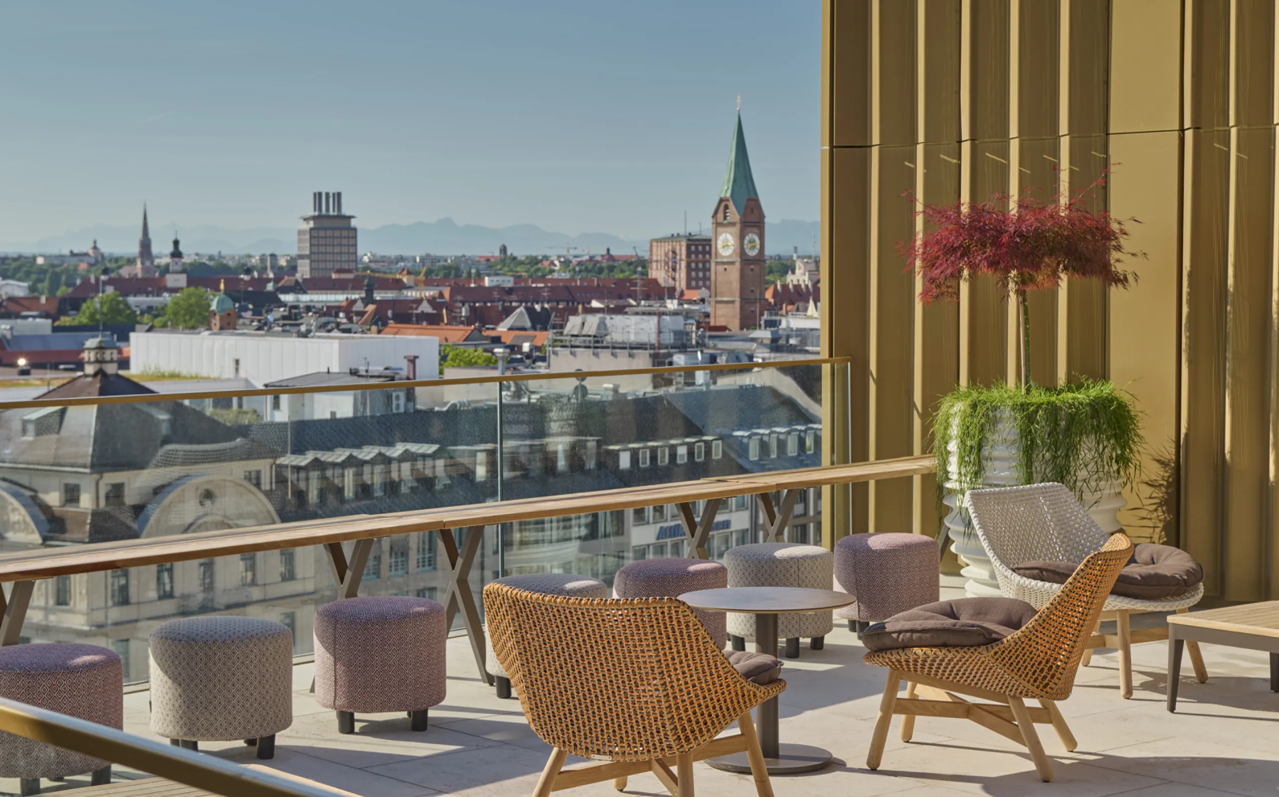 Koenigshof, Munich - Rooftop Terrace