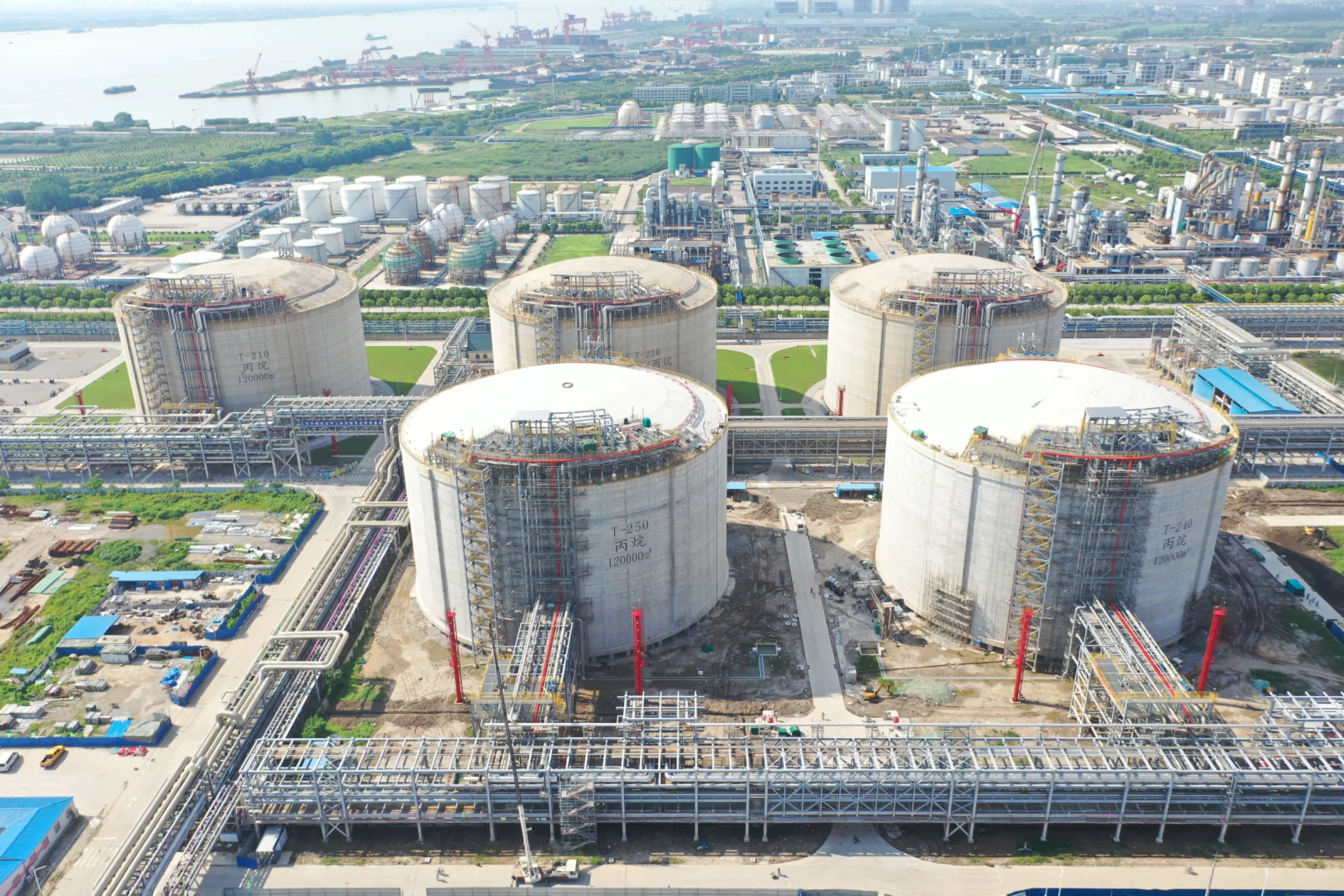 Propane/Ethane Terminal in Taixing, Jiangsu Province, P.R. China