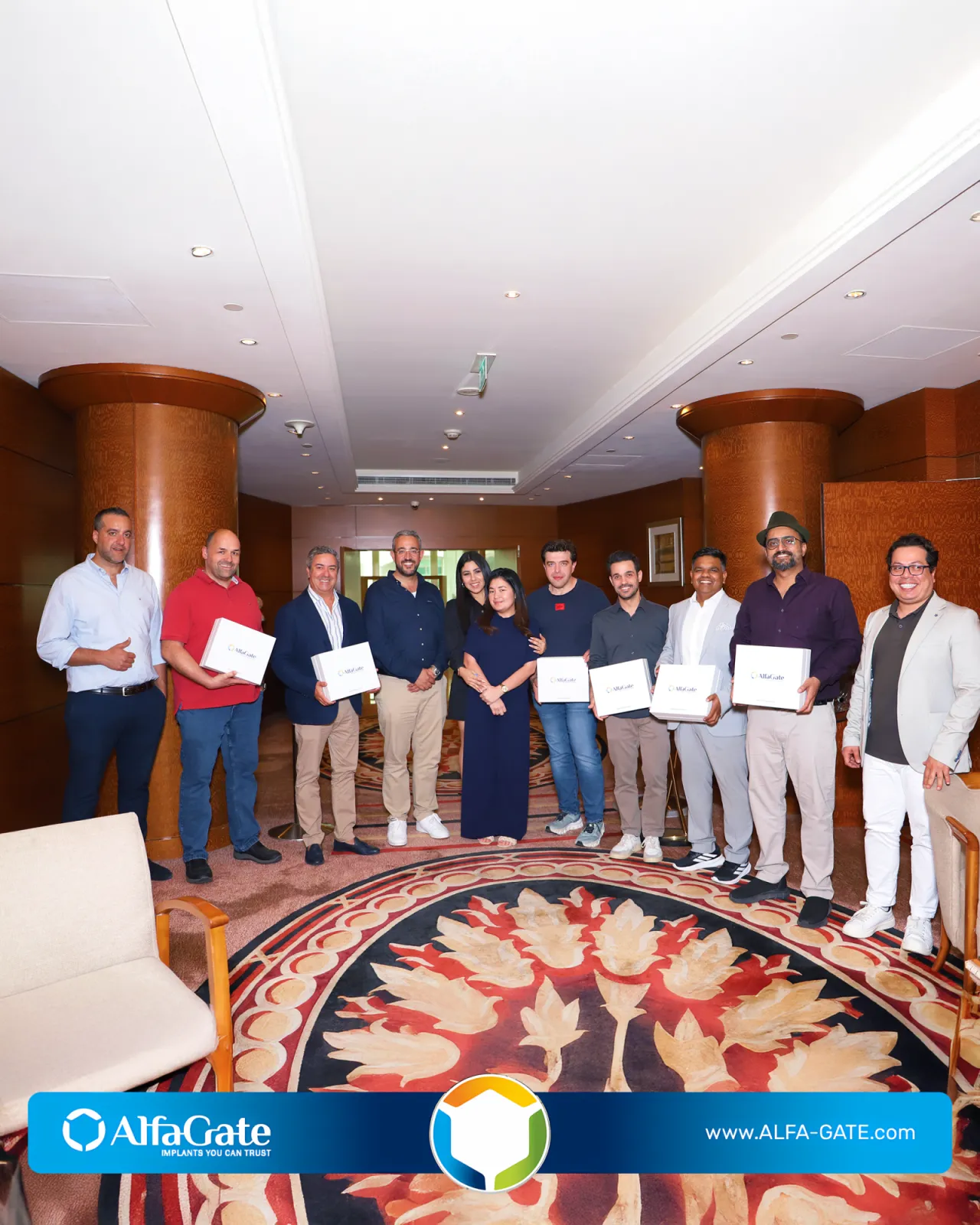 Meeting in Dubai with the Alfa Gate Medical Team
