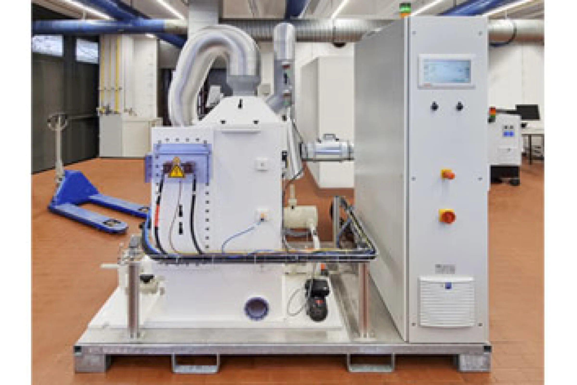 DiaCCon build medium sized water treatment plant with diamond electrodes