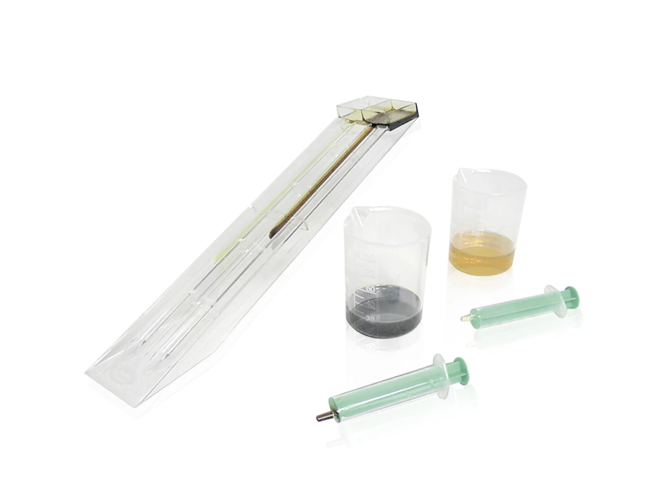 OIL VISCOSITY COMPARATOR: Go / No Go Oil Viscosity Determination