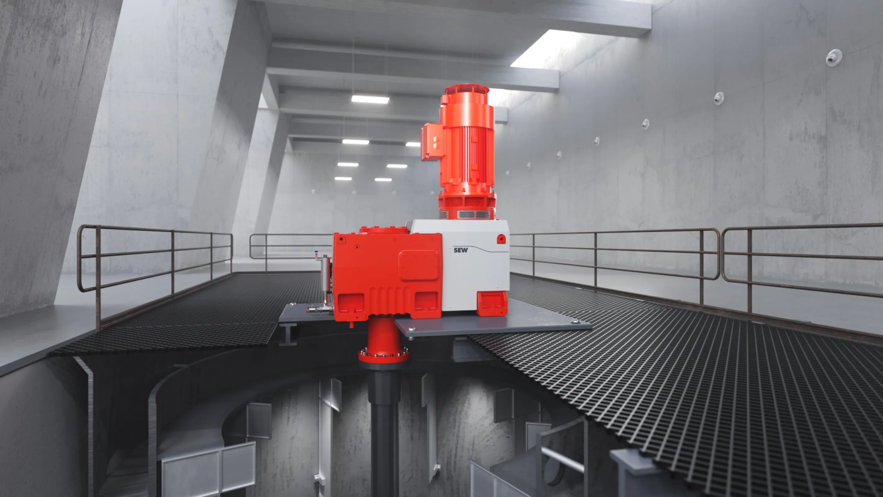 High power and reliable gear units designed specifically for industrial mixers and agitators