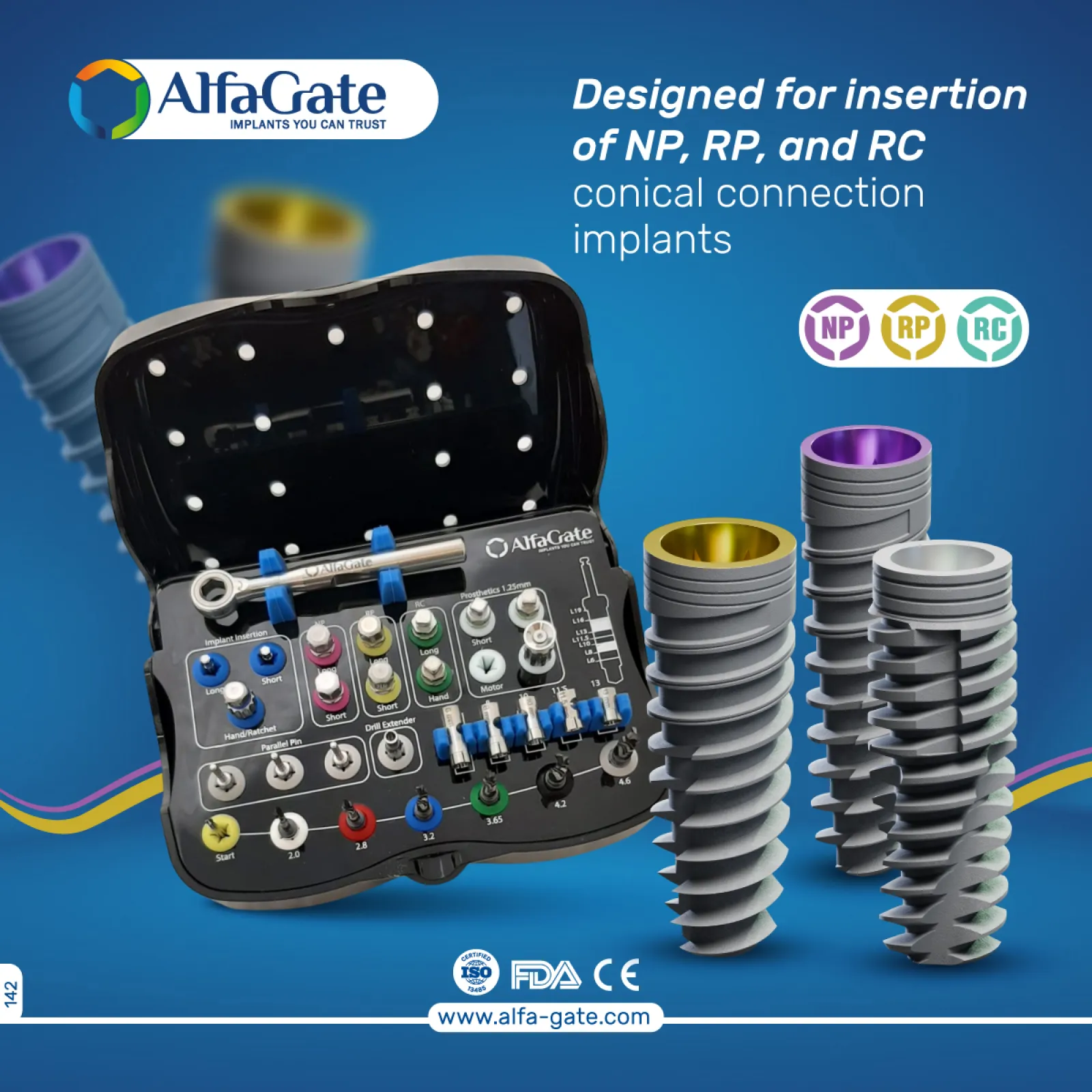 Alfa Gate Conical Connection Kit