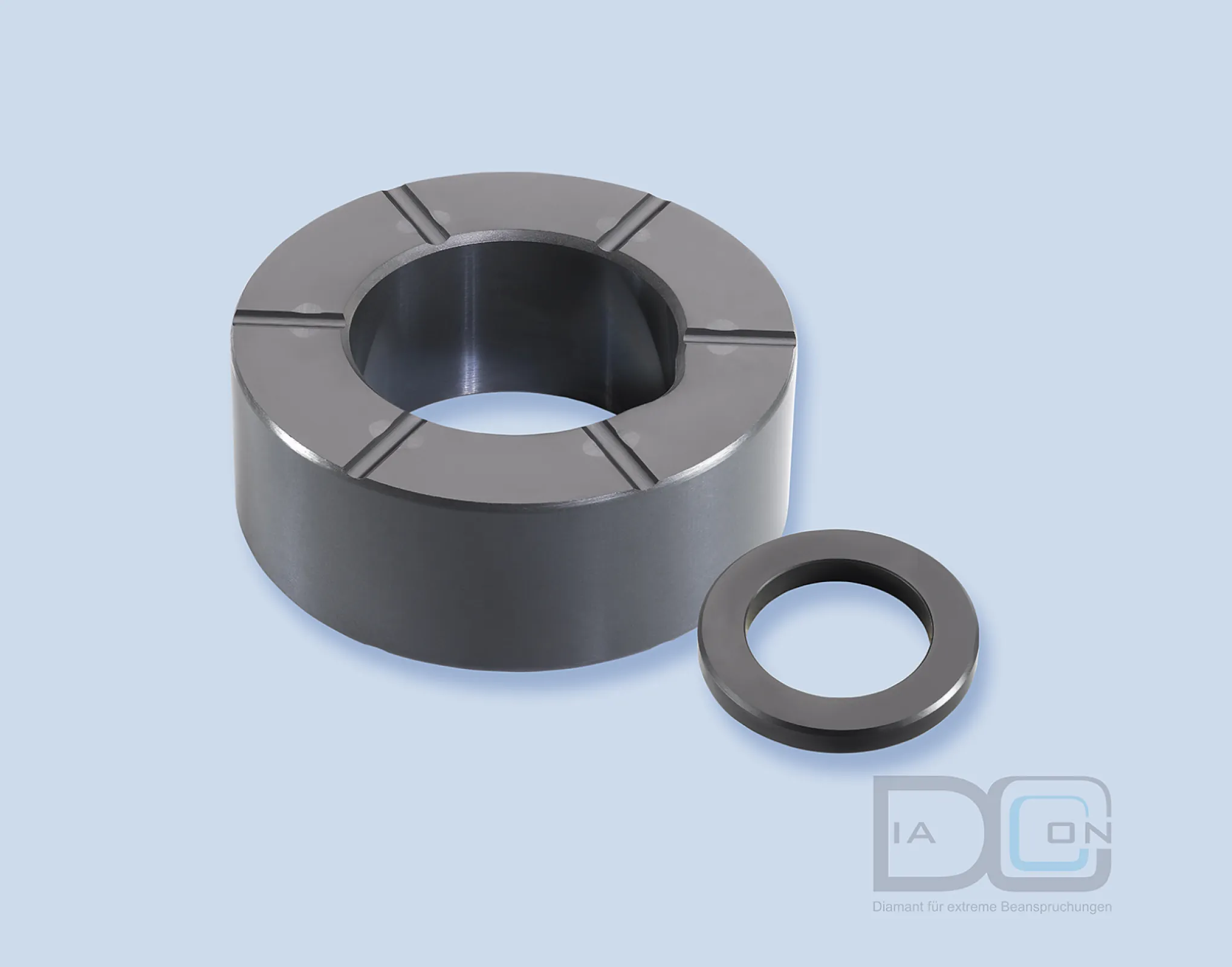 Diamond coated bearings for dramatically enhanced lifetime: RADIAL BEARING