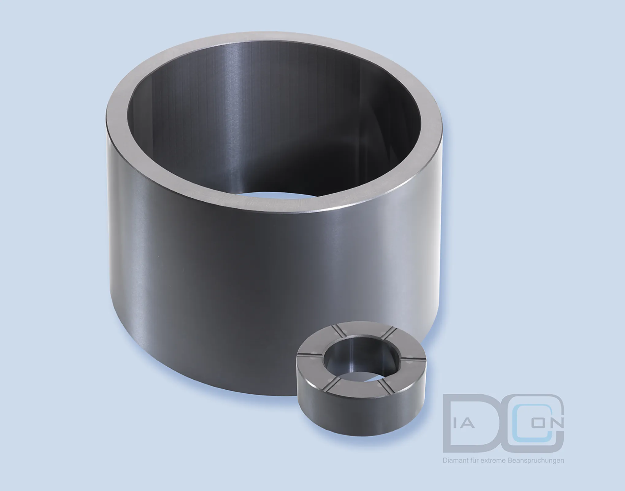 Diamond coated bearings for dramatically enhanced lifetime: RADIAL BEARING