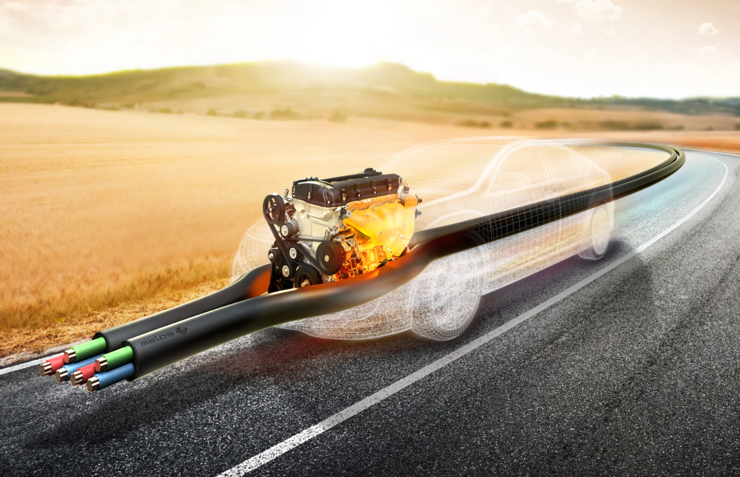 Automotive cable compounds