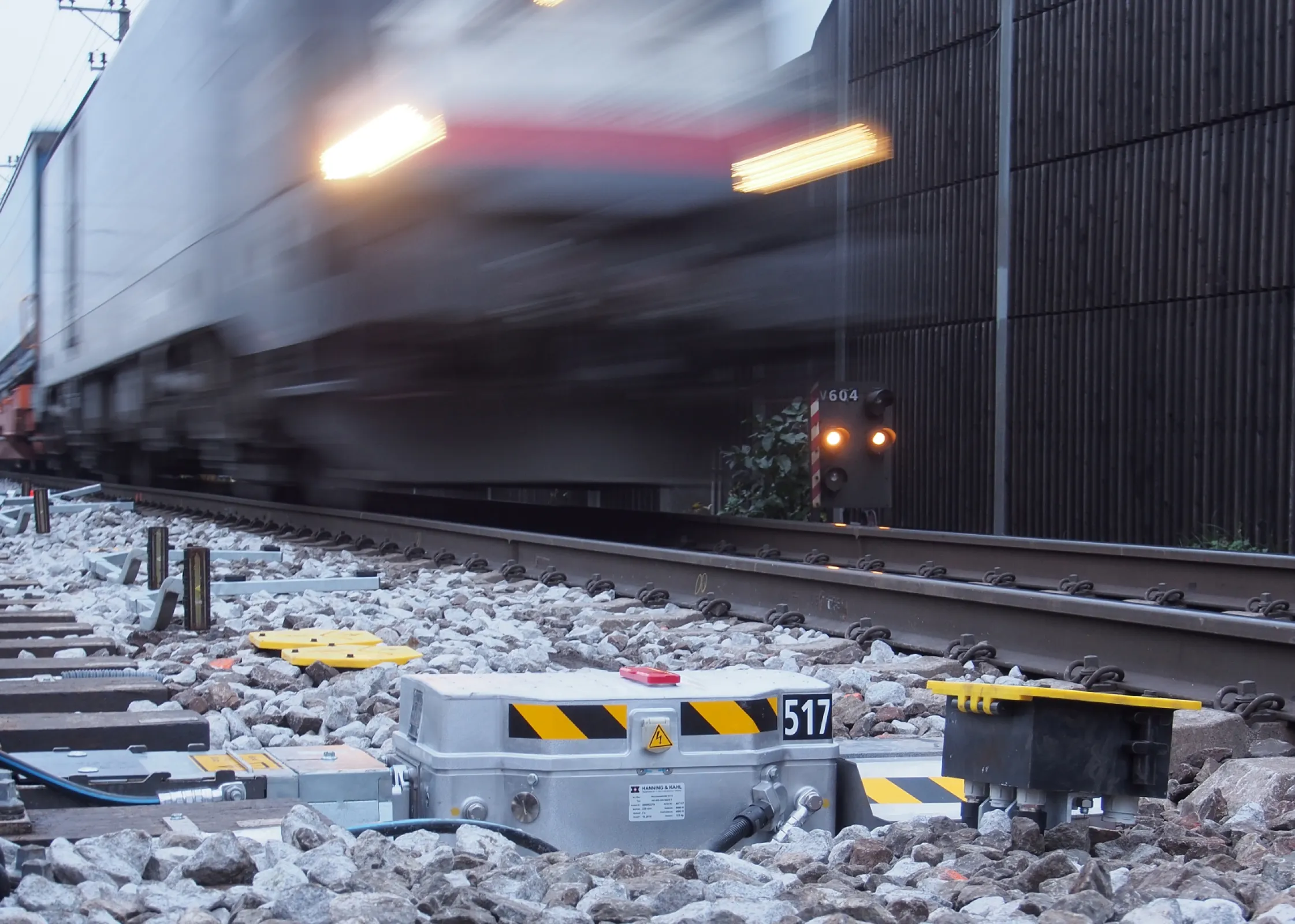 Point Machine H715 - Setting Technology for Flat-Bottom Points