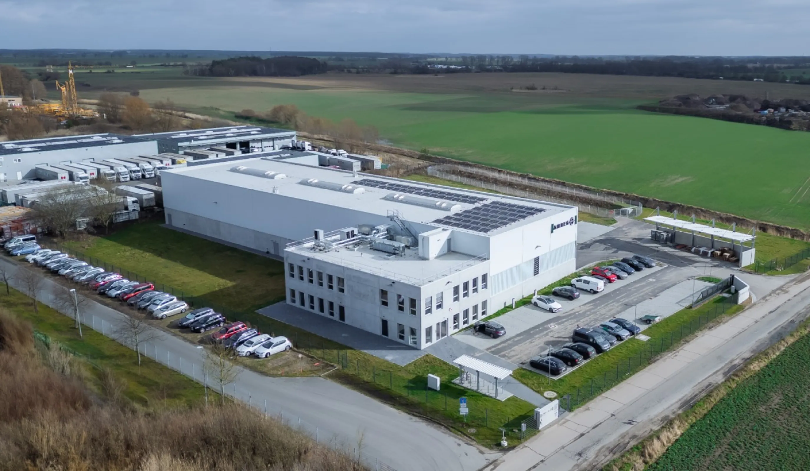 New assembly hall for testing near Berlin airport.