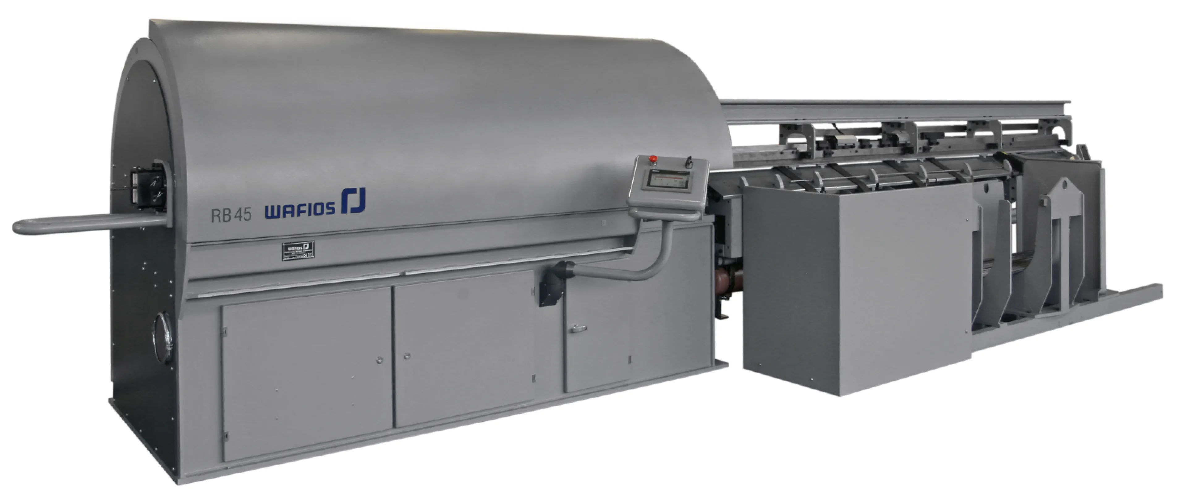 Wire Straightening and Cutting Machine for the Production of Straightened Rods Made of Reinforcing Steel RB 45