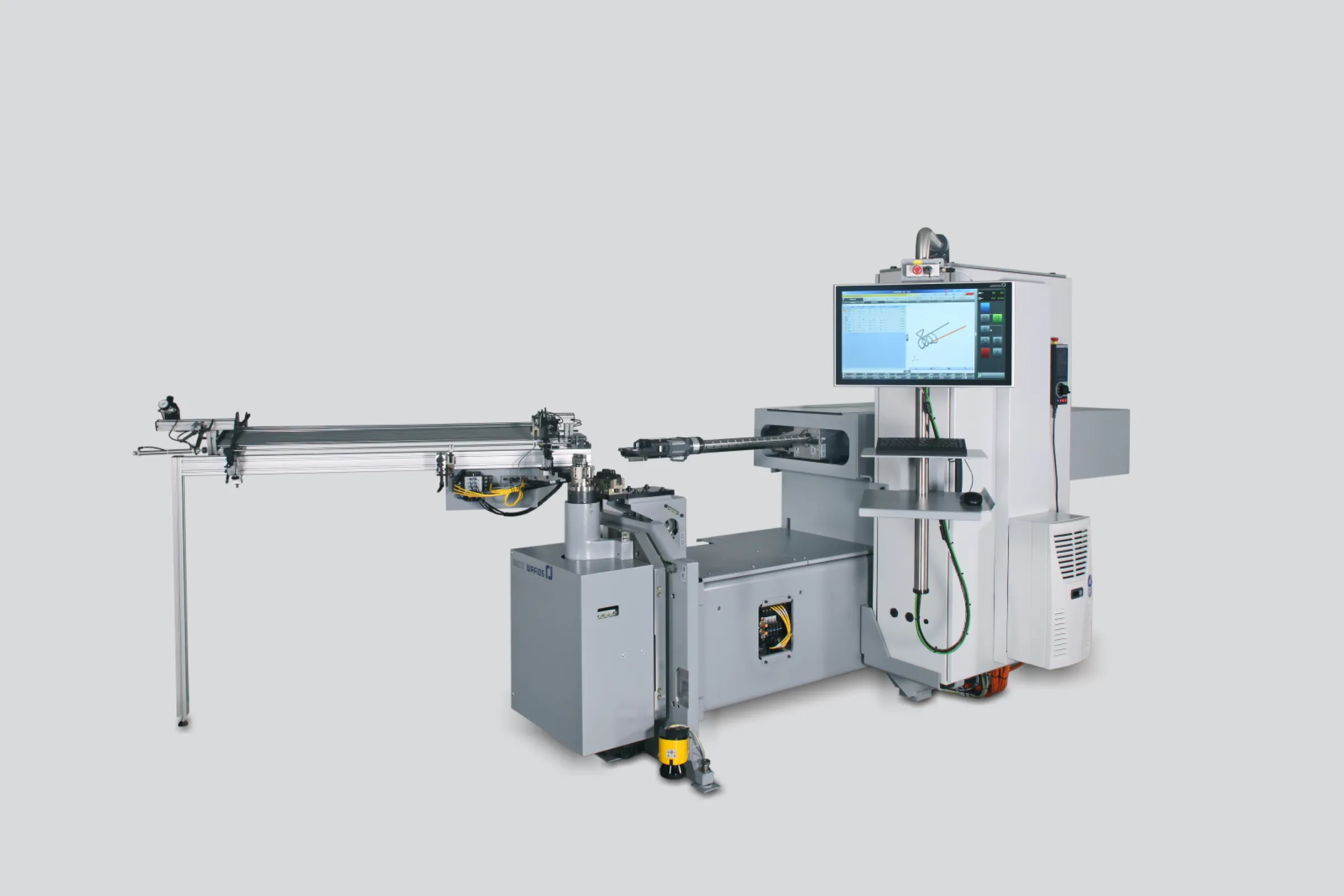 CNC Tube Bending Machine for the Production of two- and three-dimensionally Bent Parts from Tube BMZ 12