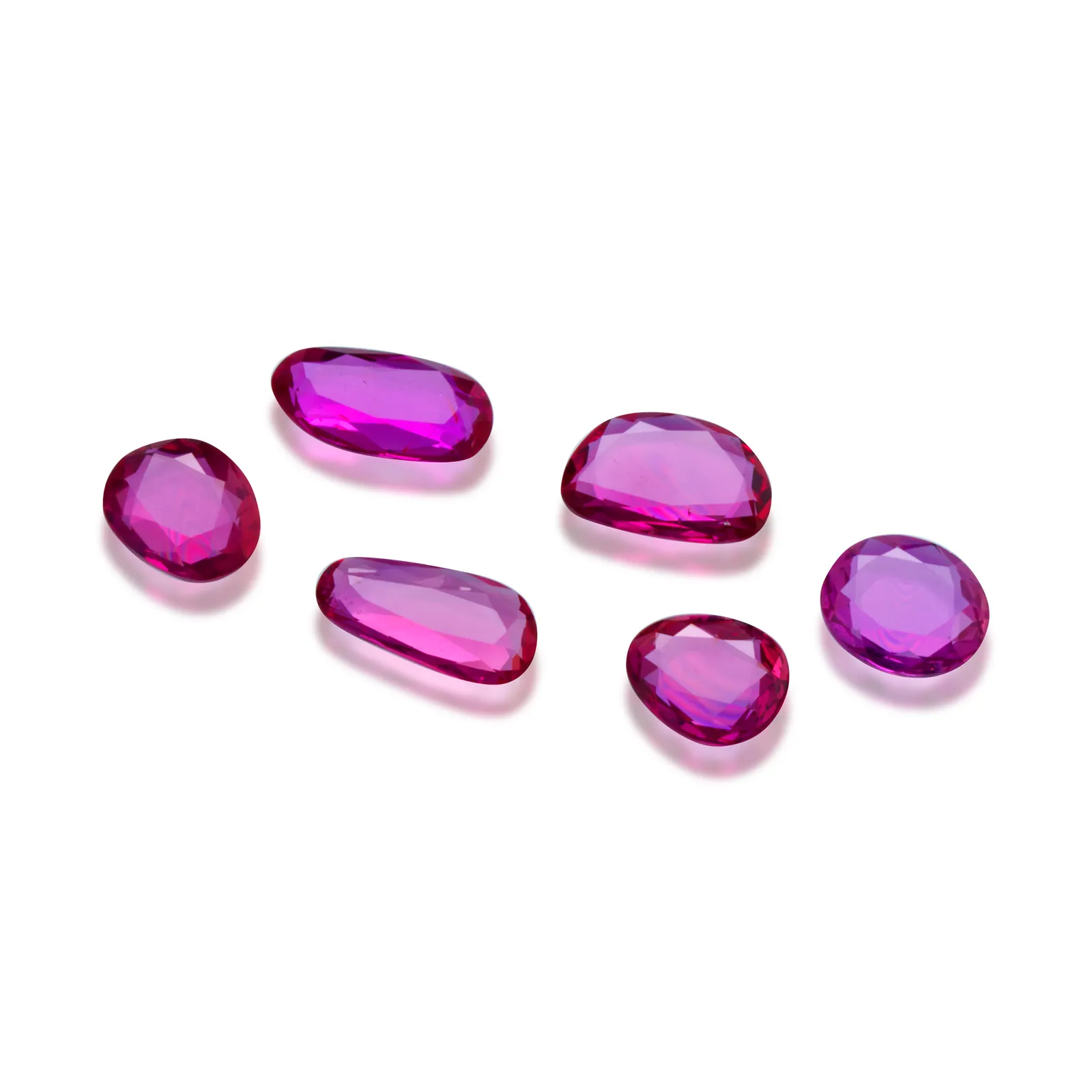 Double Rose Cut in Ruby