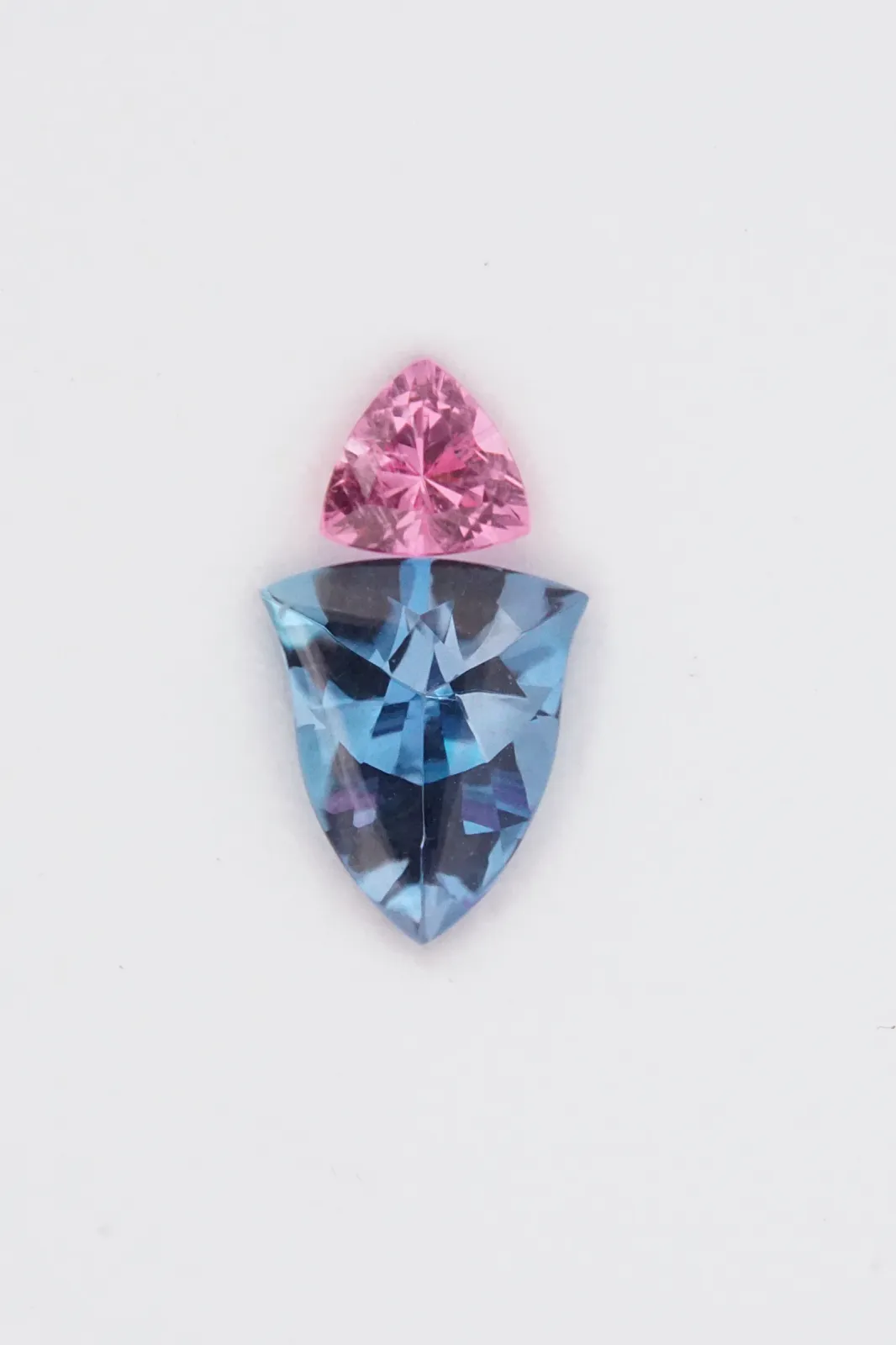 Tanzanite and Pink Tourmaline