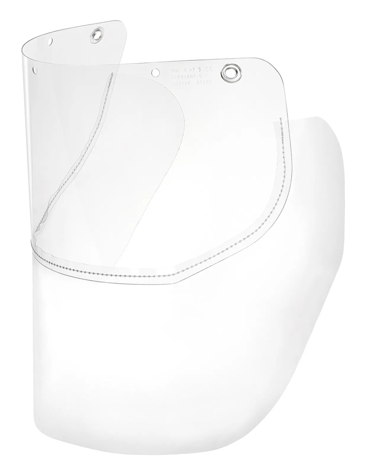 Polycarbonate face shield