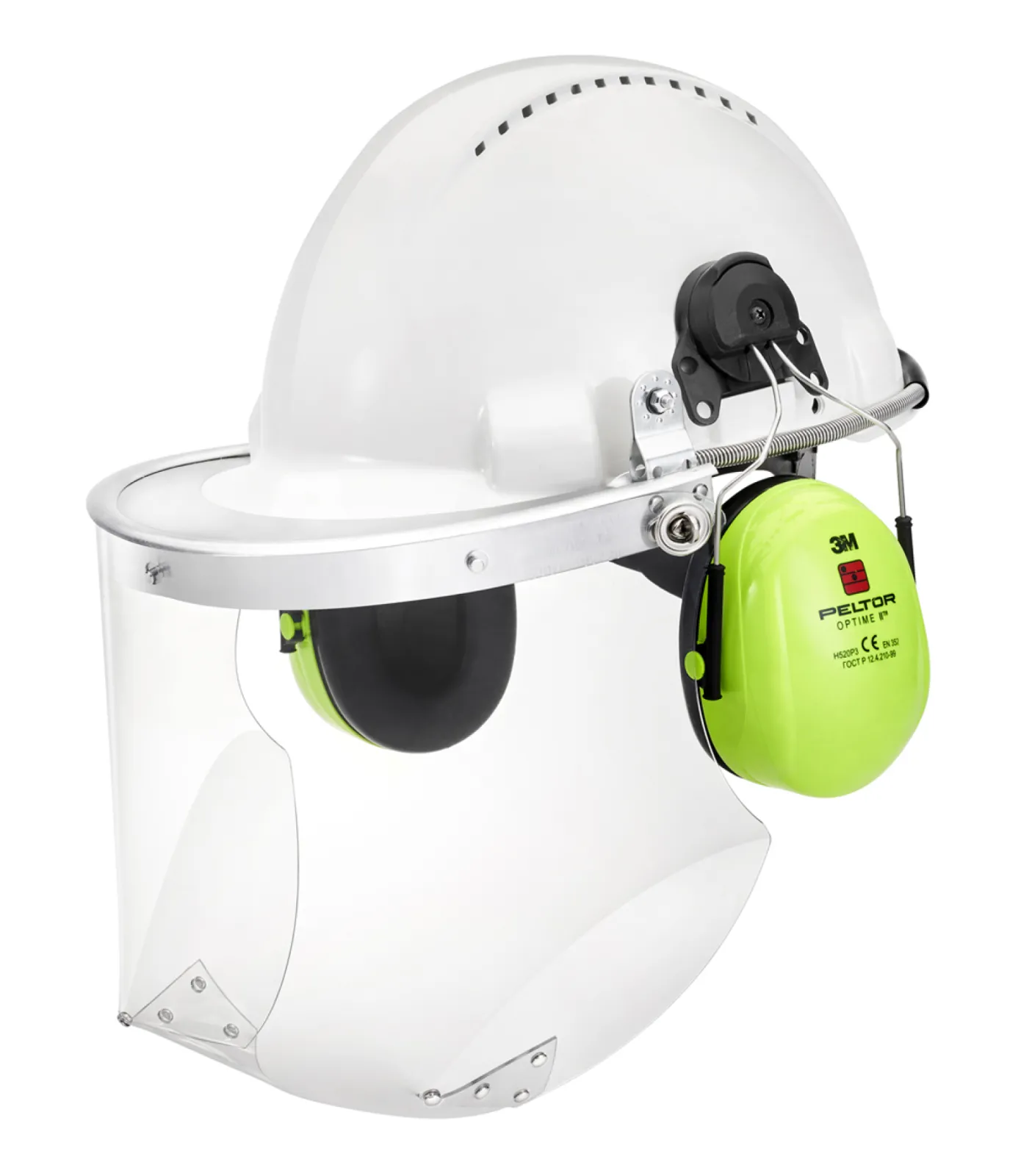 Polycarbonate face shield