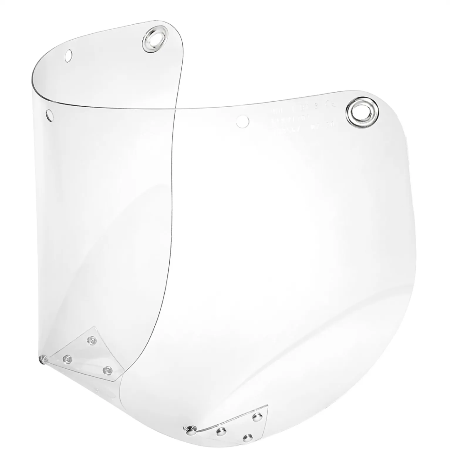 Polycarbonate face shield