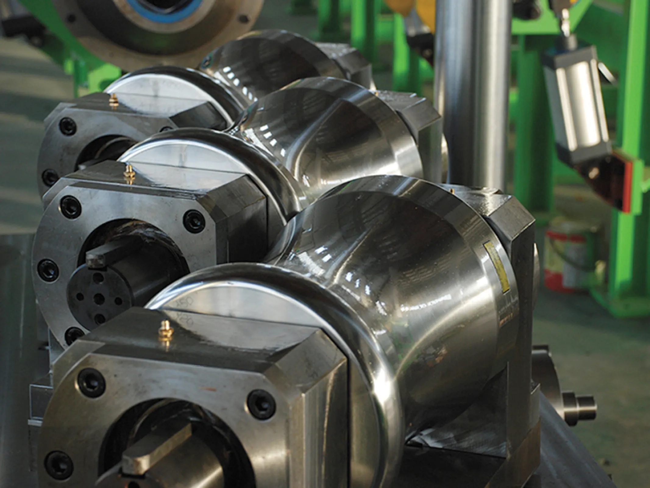 6-roll tube straightening machine