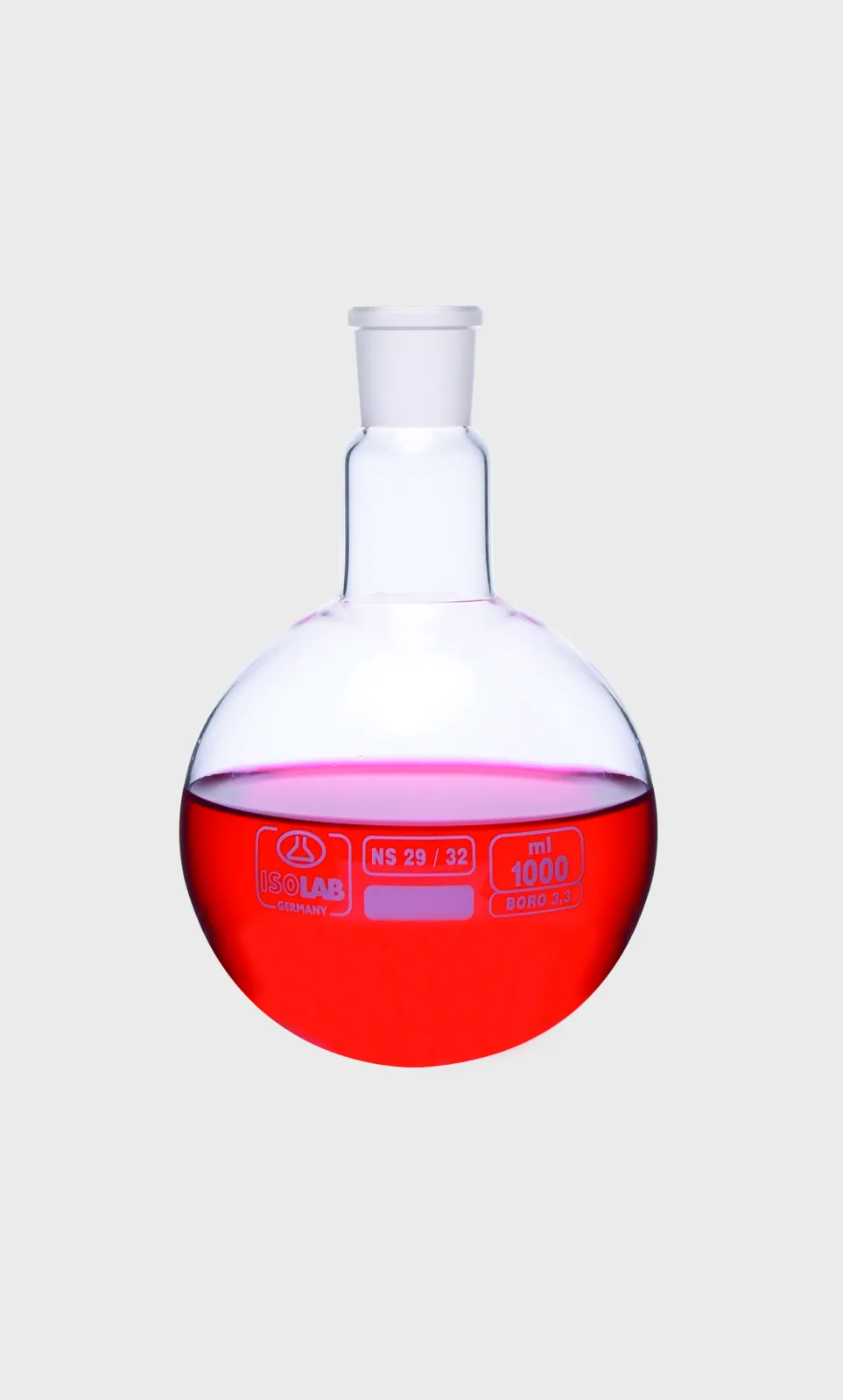 FLASKS - “glass” - “ground neck”