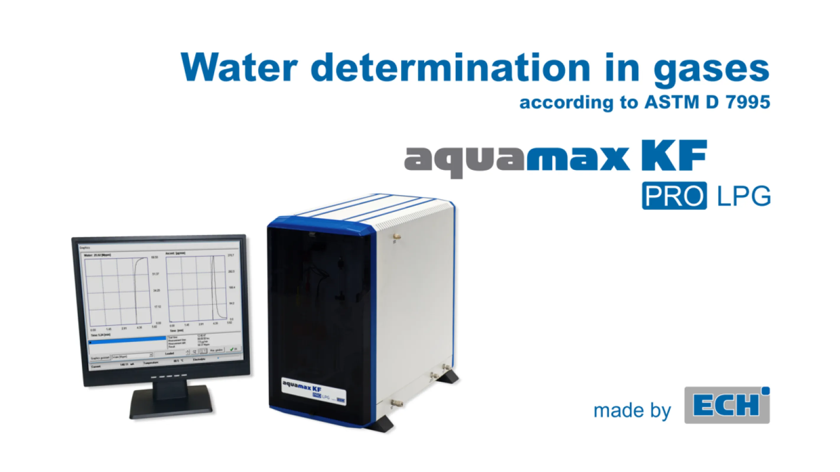 Water determination in gases according to ASTM D 7995 by Aquamax KF PRO LPG