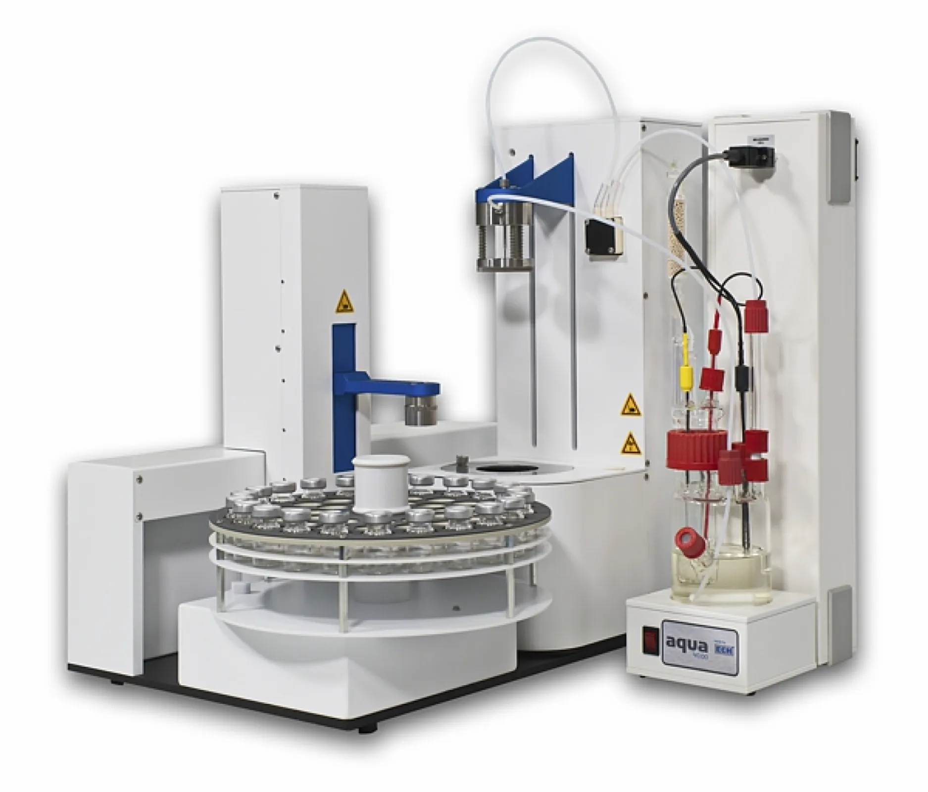 Water content of all types of samples, for vial sizes 2 R up to 50 R, as manual or automatic version