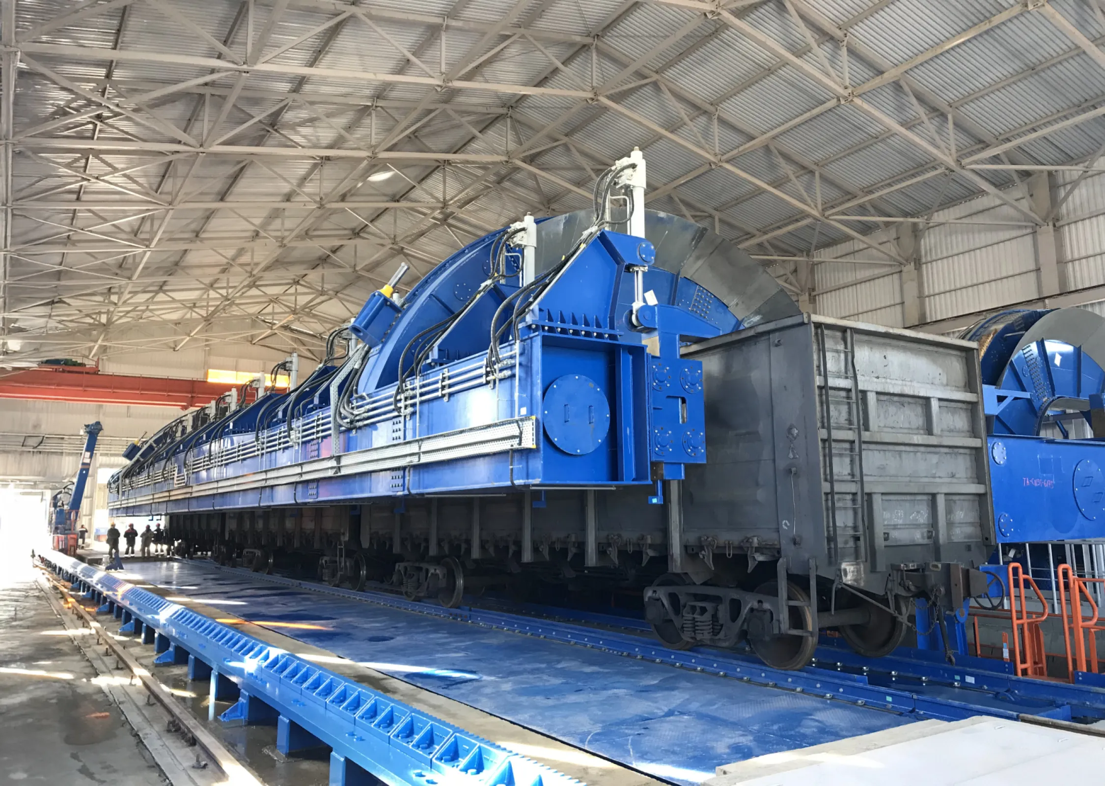 Вагоноопрокидыватель SCHADE