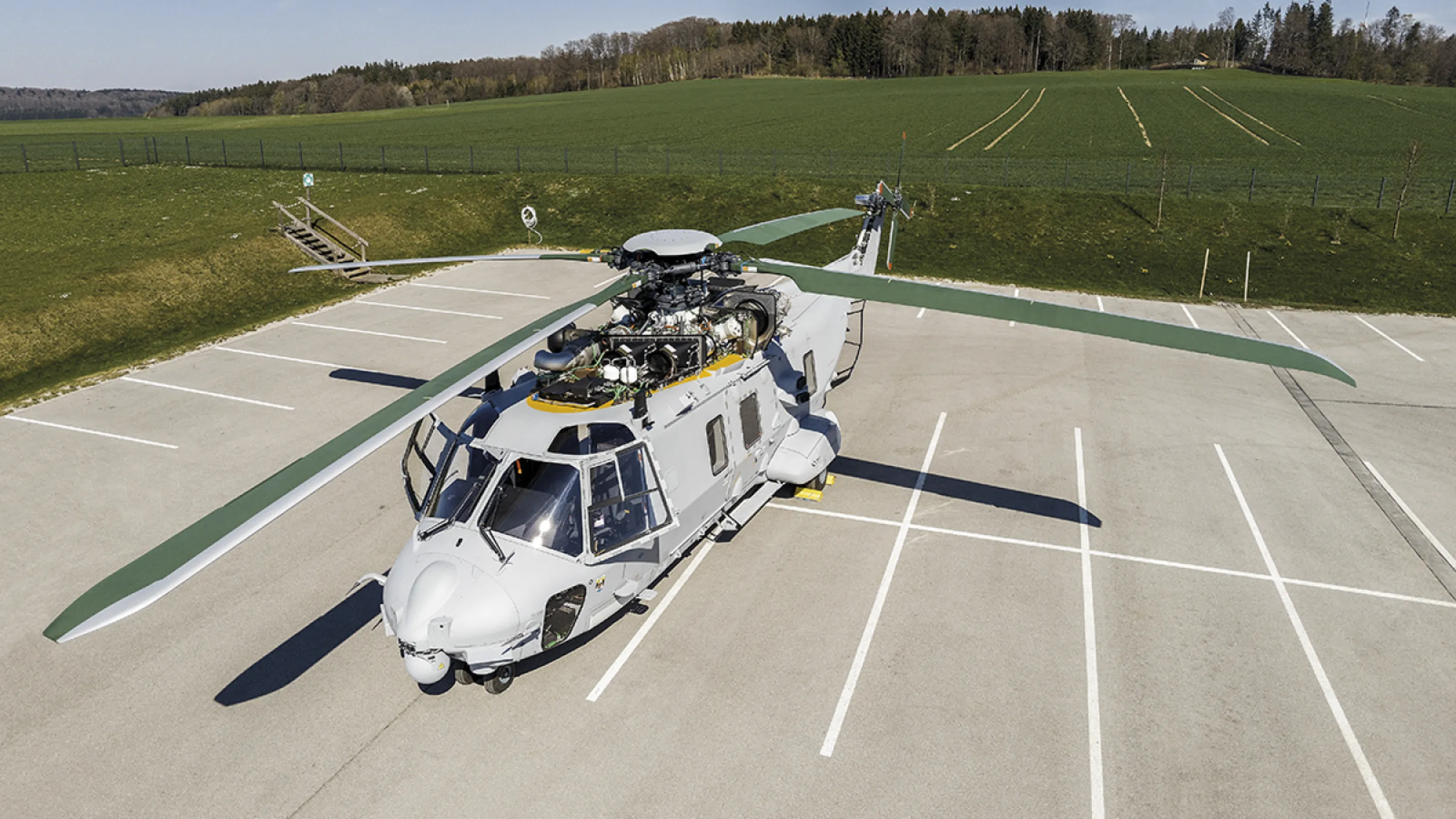 NH90 Maintenance Training Rig Rotor