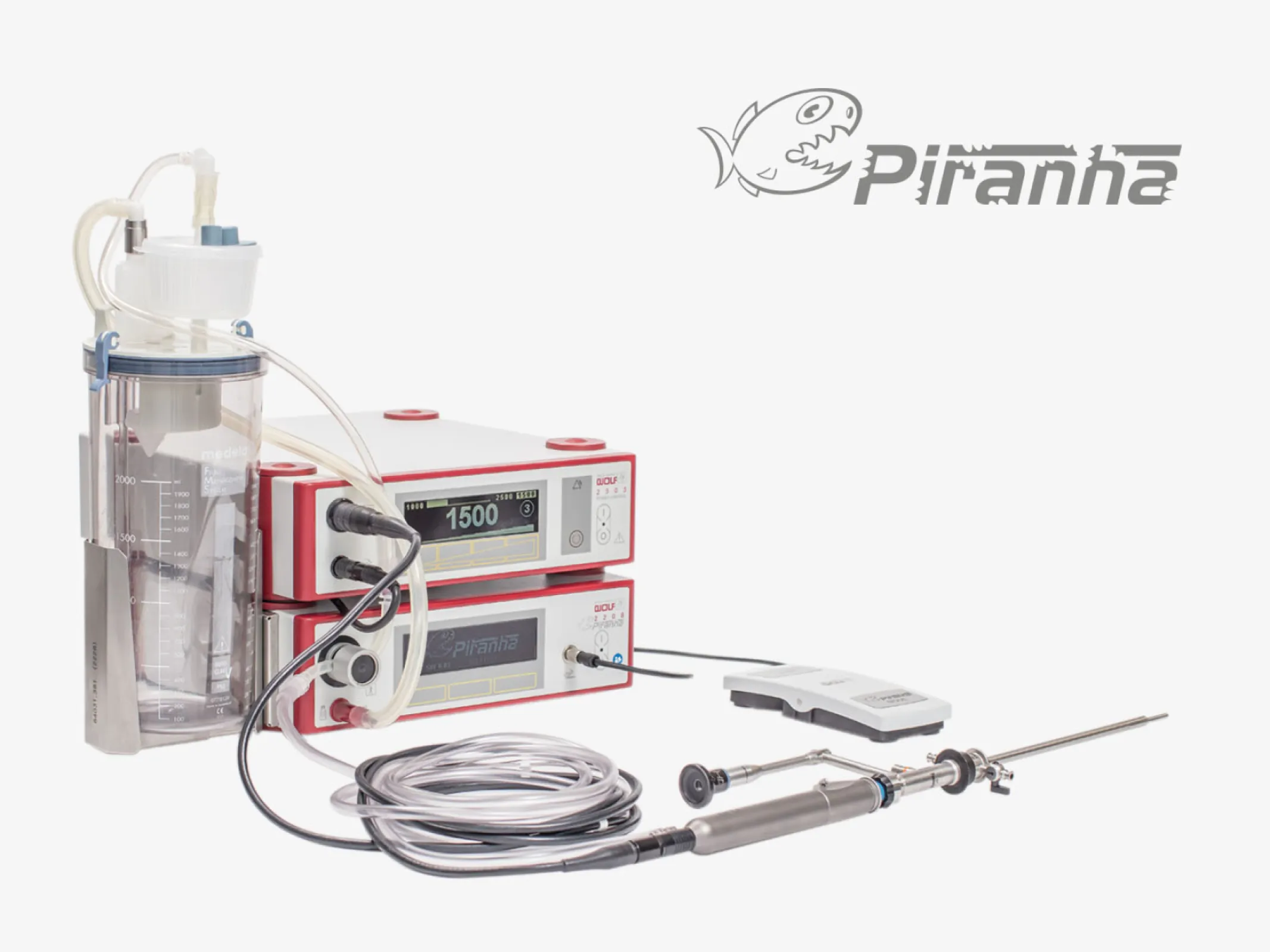 PIRANHA suction pump set