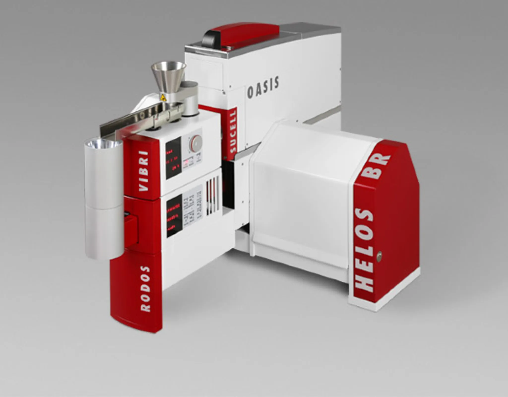 HELOS/BR with OASIS for dry and wet applications