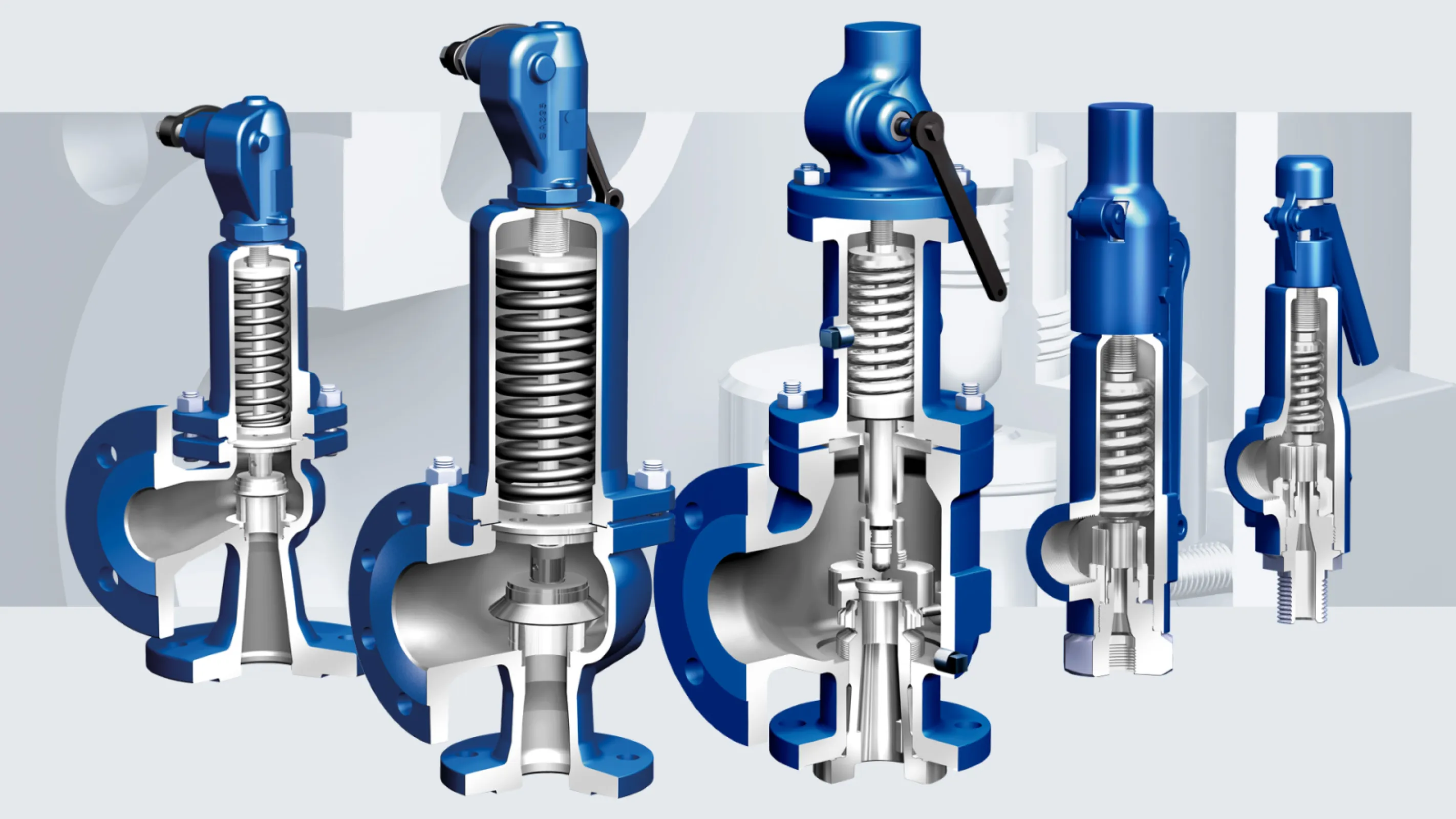 ARI-SAFE / ARI-REYCO: Safety valves according to DIN/EN and ASME/API Design
