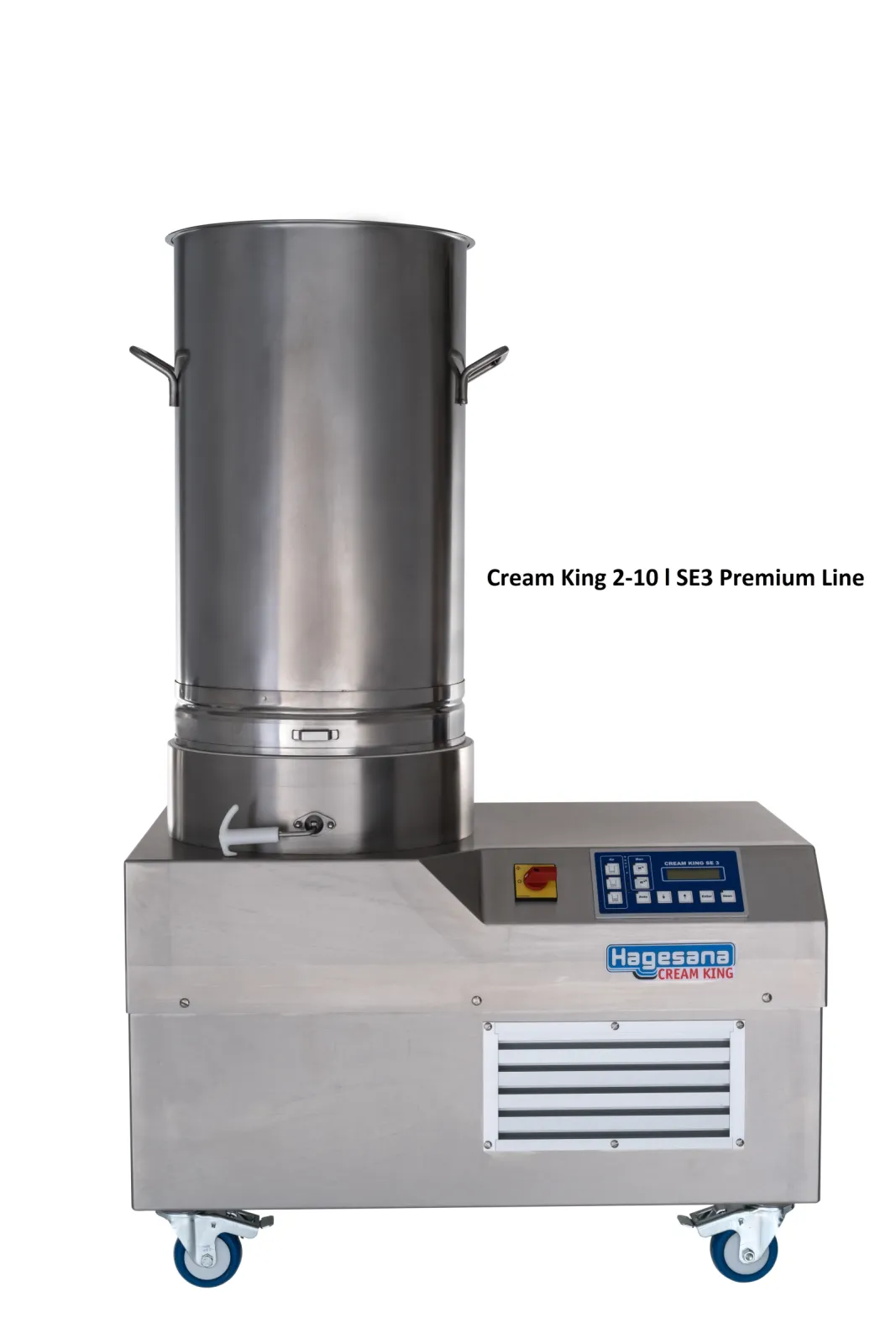 Cream whipping machine for 10 litres of cream