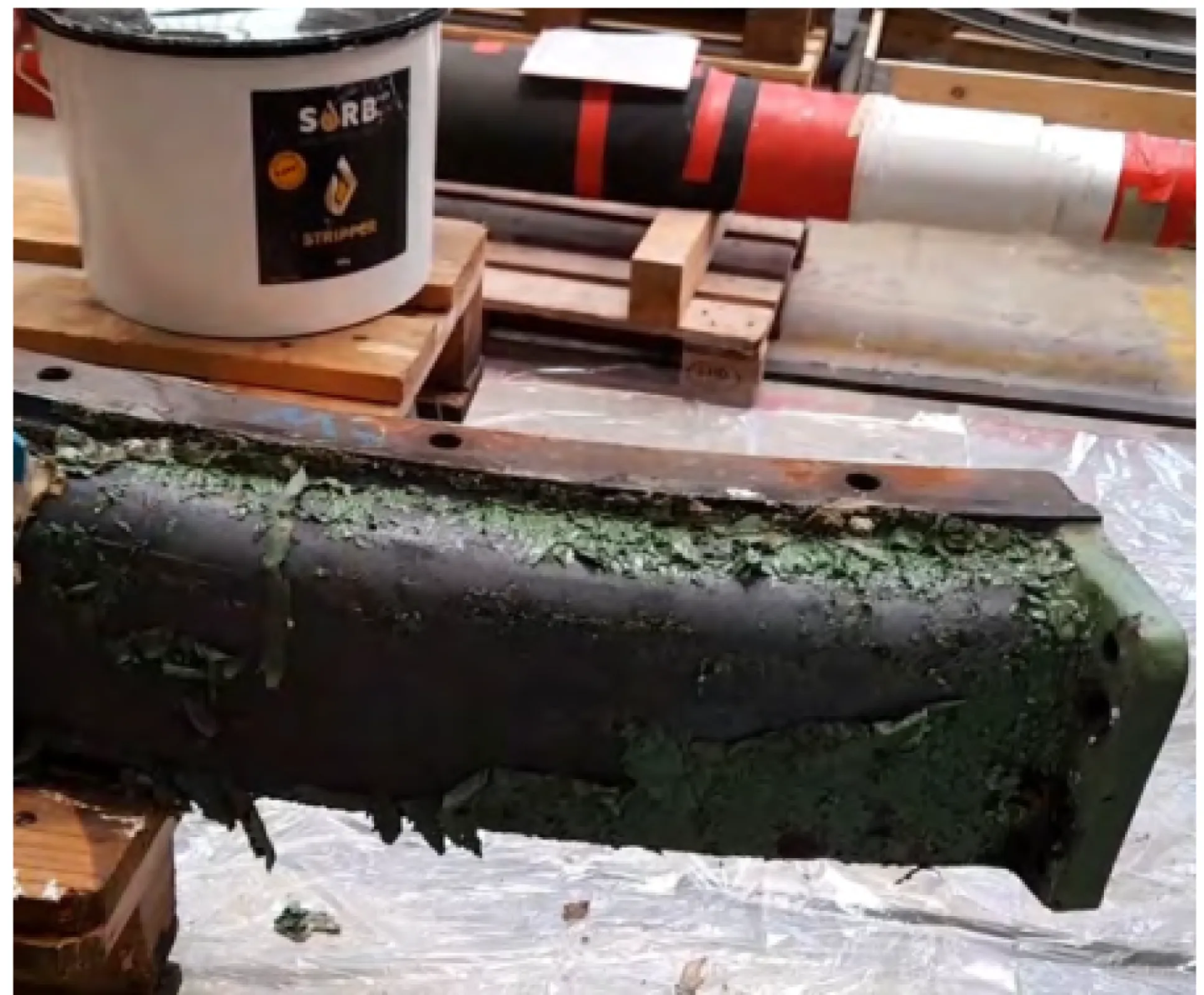 SORB® Stripper in use