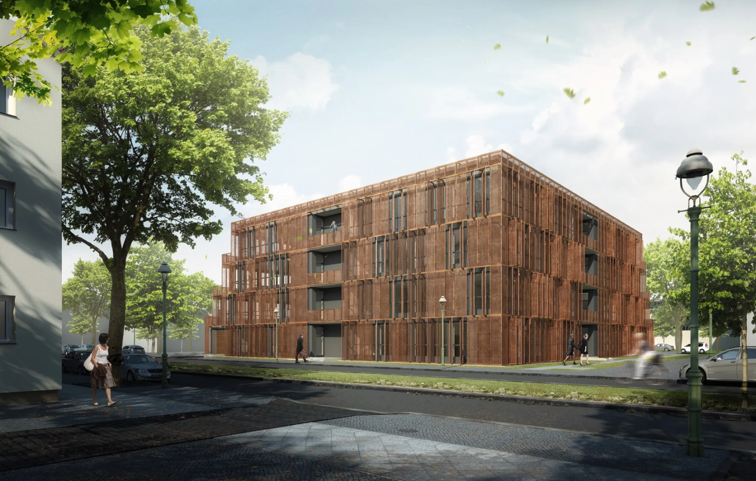 Sustainable office building Borsig Berlin