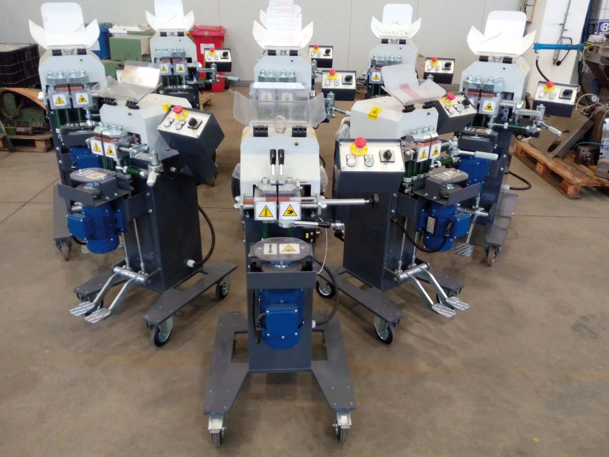 Buttwelding machines