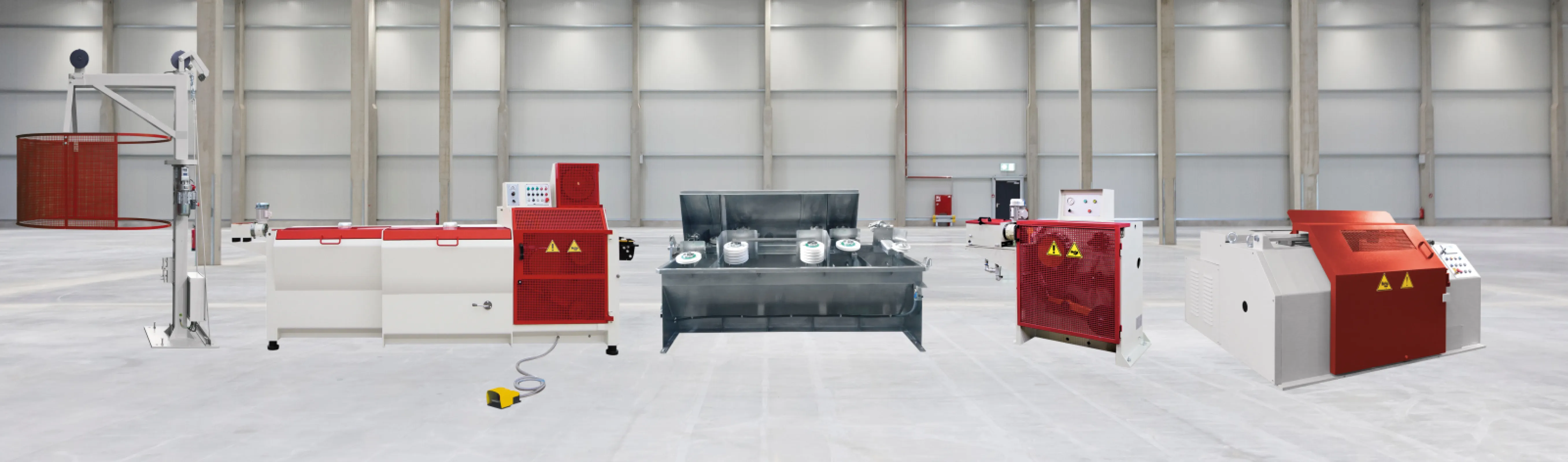 Welding wire production line