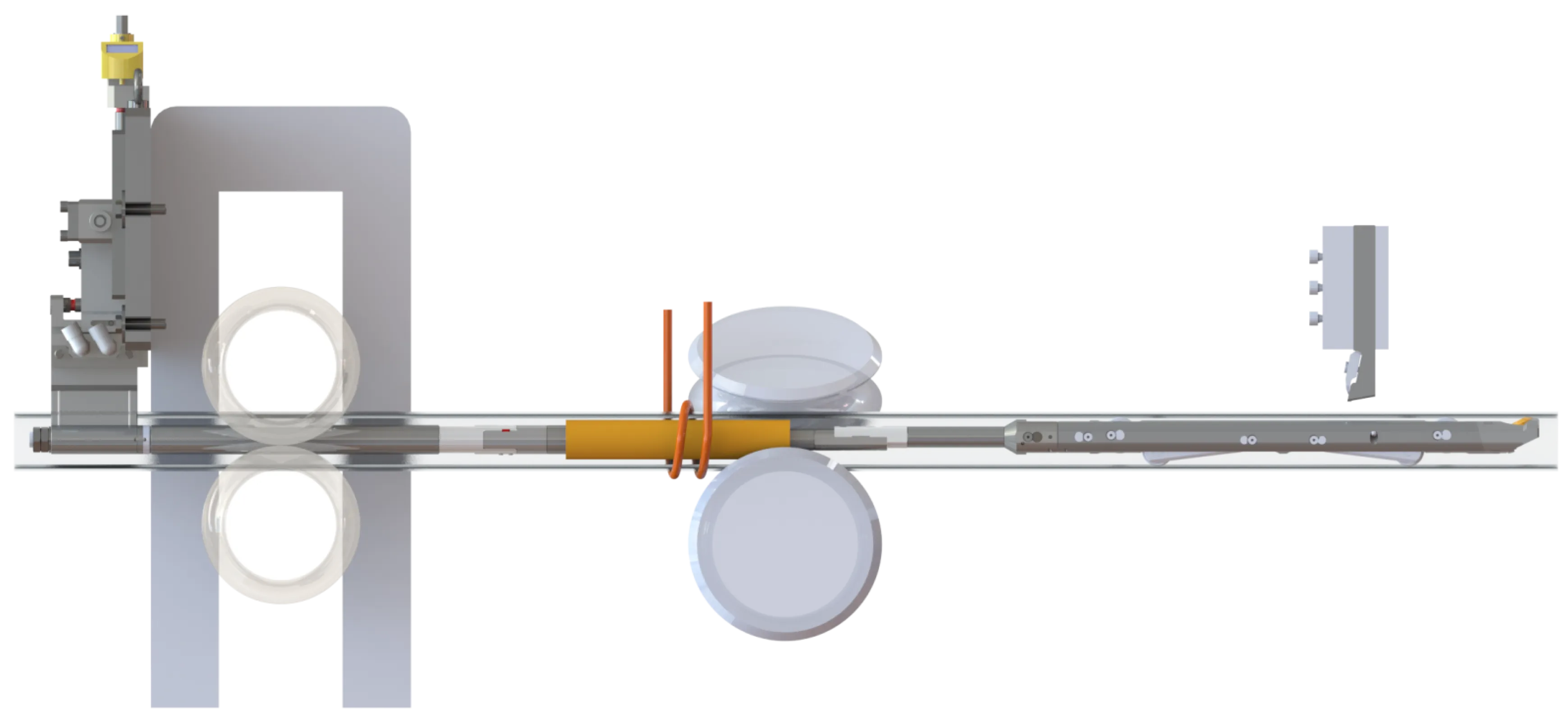 SHW Complete hydraulic scarfing system RI-HN 4