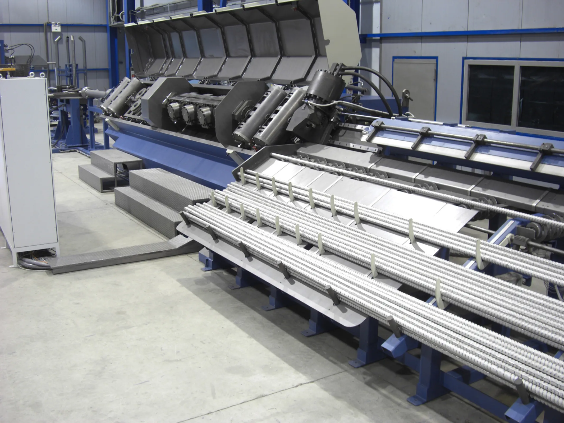 MONOLINE MELC SERIES, AUTOMATIC SINGLE LINE WIRE STRAIGHTENING MACHINES WITH THE HYPERBOLIC ROLLER ROTOR