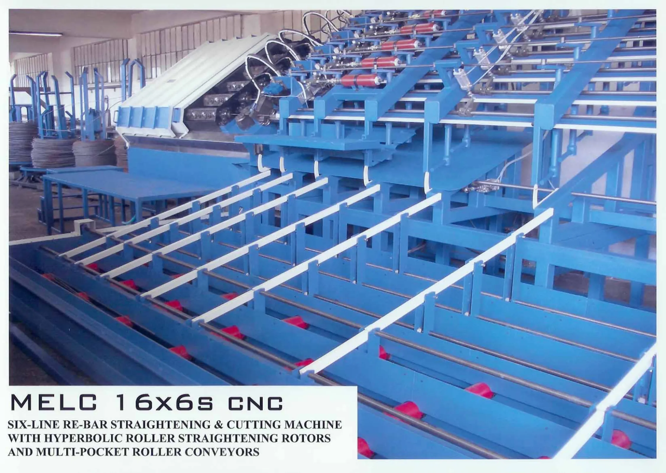 POLYLINE x 6, AUTOMATIC STRAIGHTENING MACHINE
