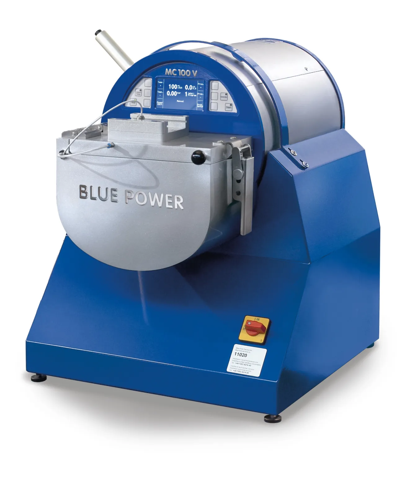 MC 100 V, a fully automatic table-top casting machine