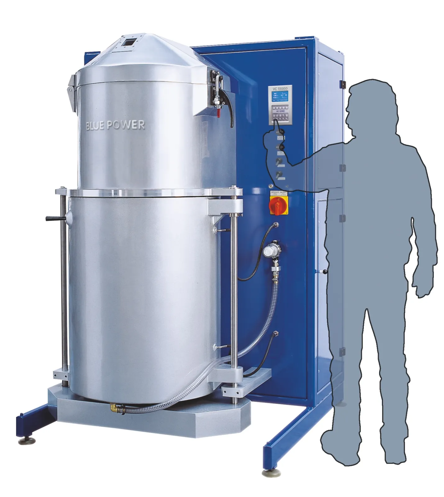 Vacuum Pressure Casting Machine VC 12000 with a crucible volume of 12 l