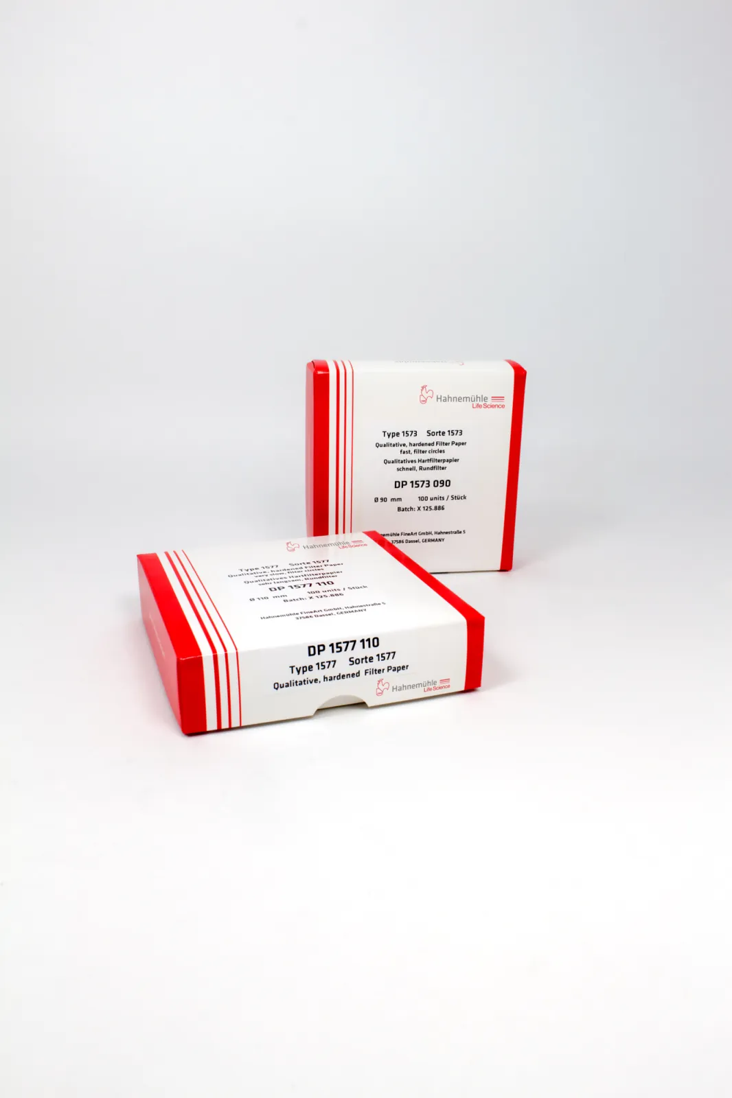 Qualitative, hardened Filter Paper