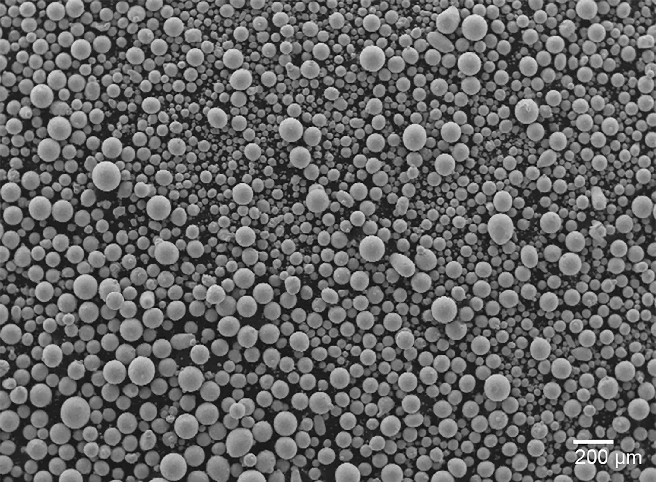 Gas atomised Ag-based solder alloy powder with an average particle size of ~60 µm