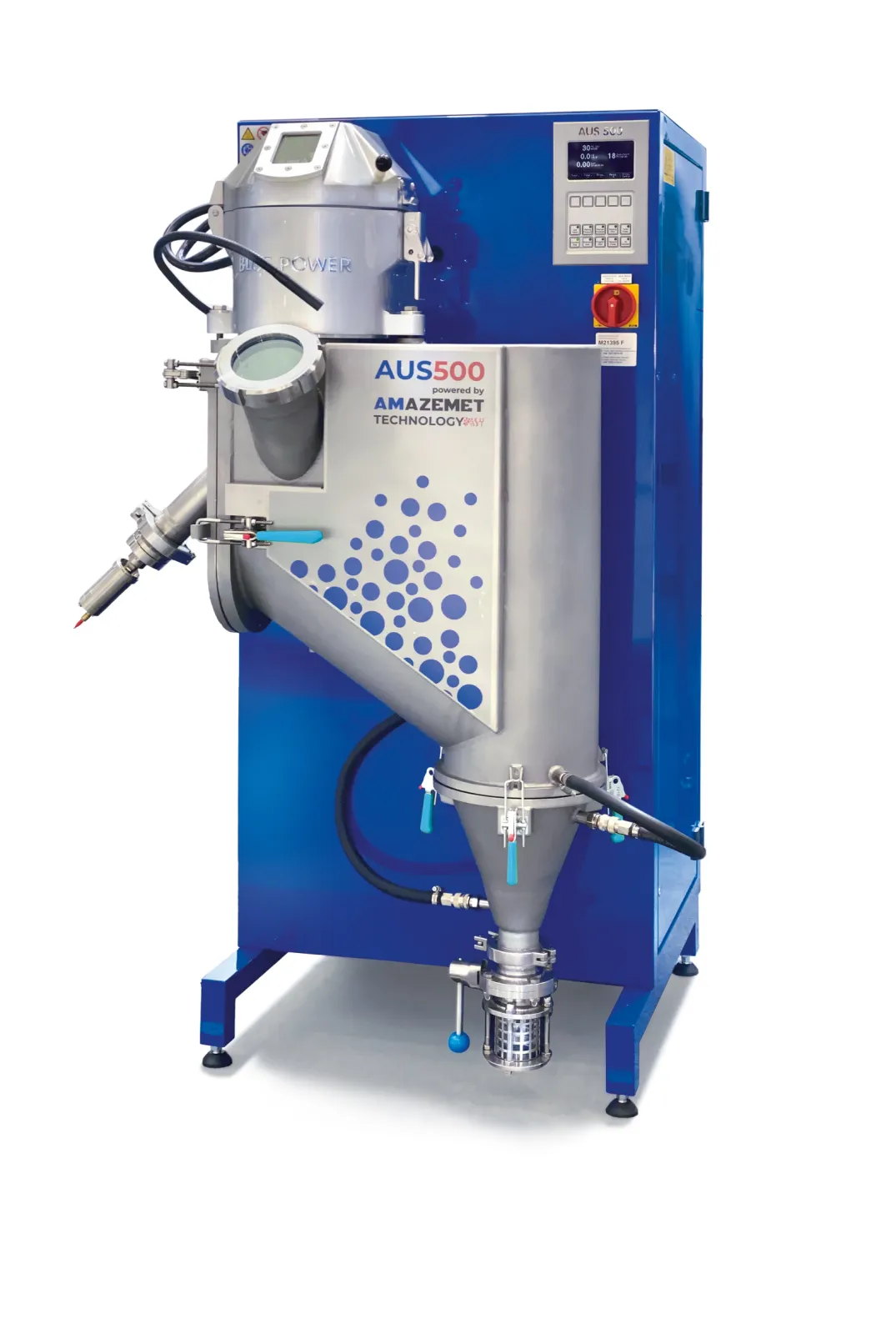 AUS 500 Ultrasonic Atomiser for fast production of high-quality, spherical powder in small batches