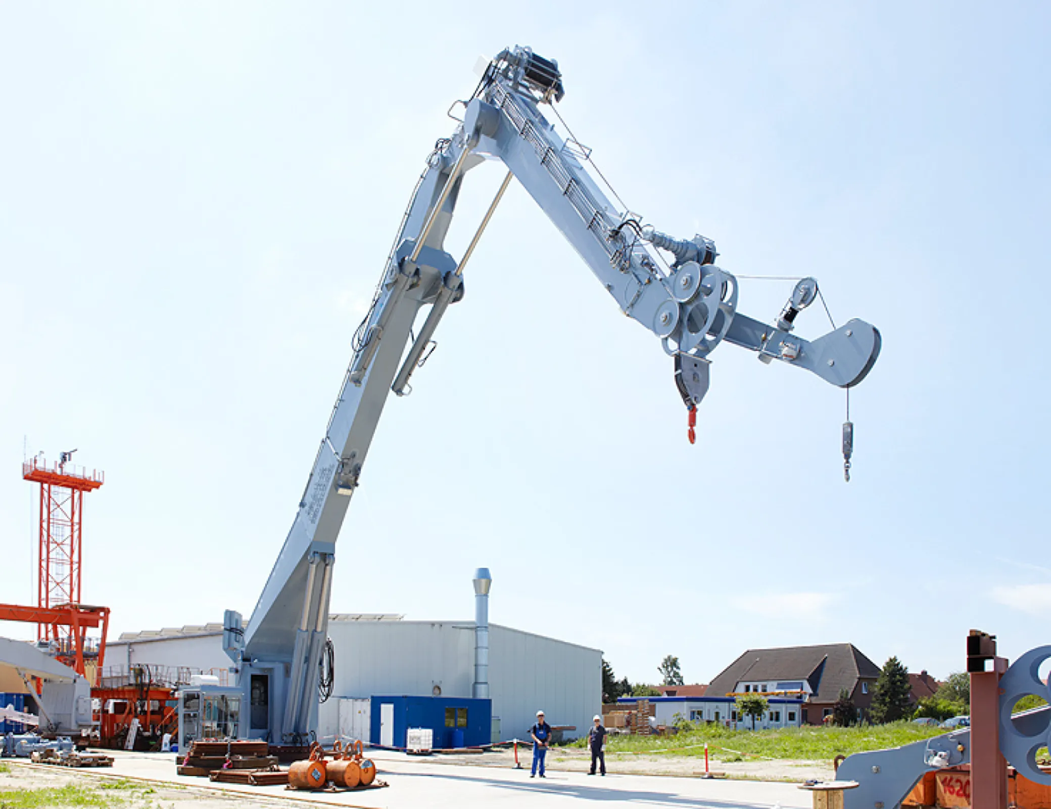 C-SH.K knuckle boom crane for store handling