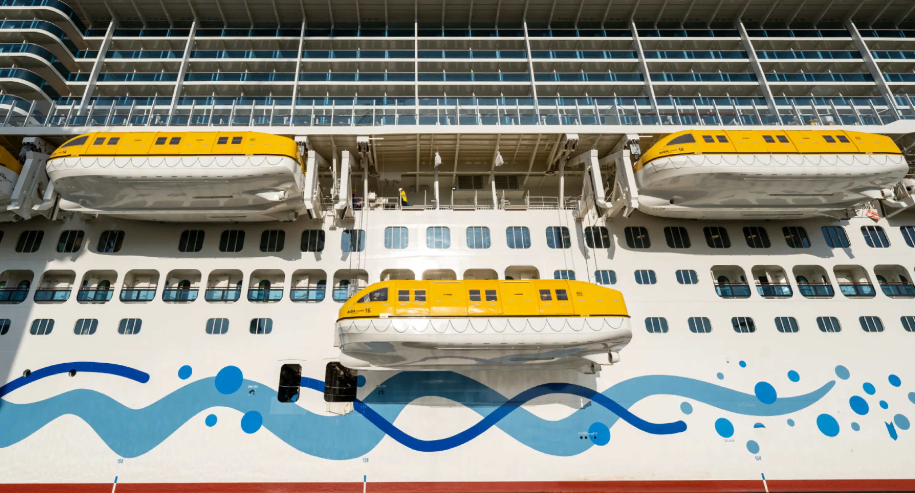 D-FO life_tender boat davits of fixed outreach