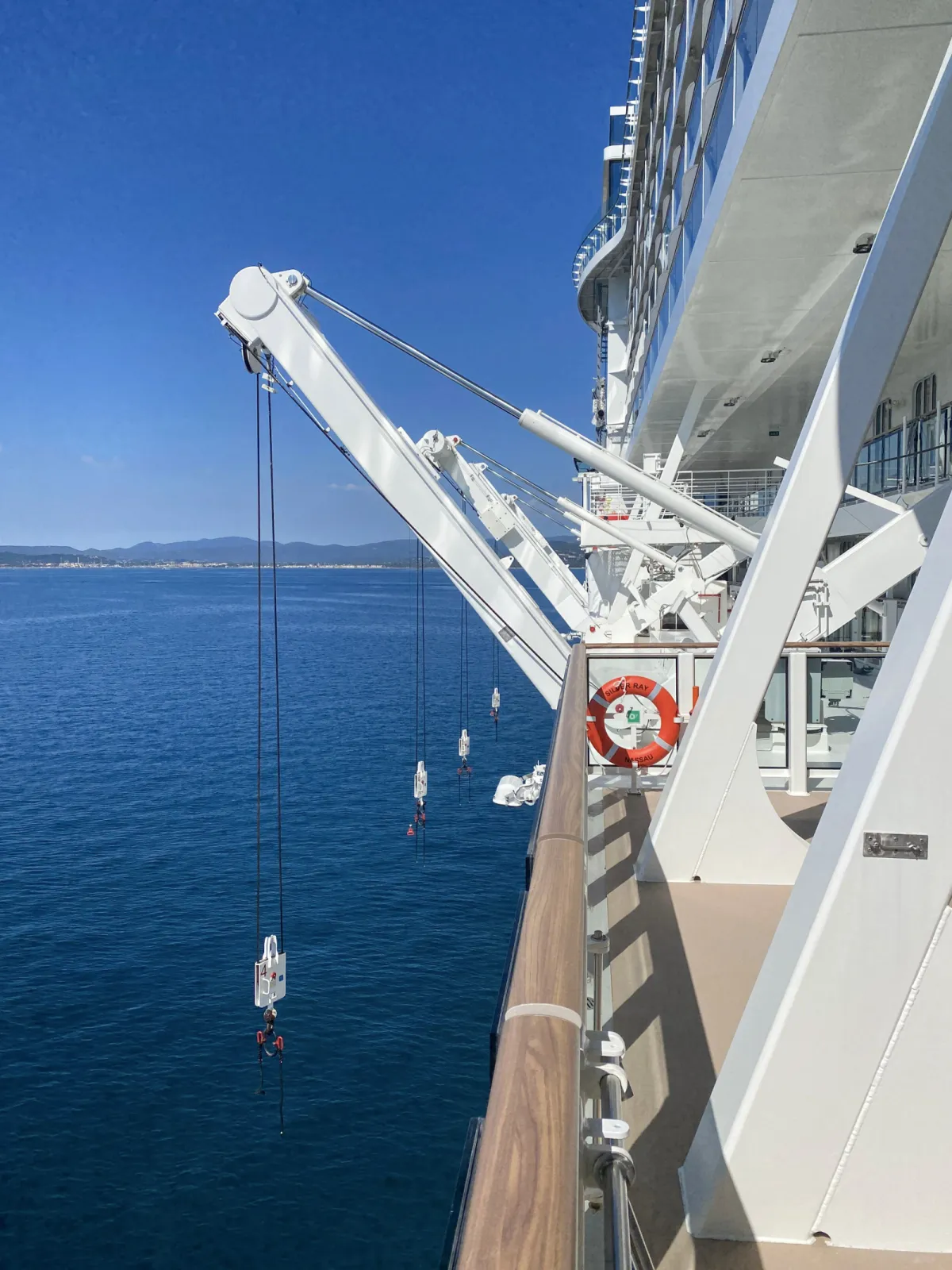 D-NP.SP life/tender boat davits