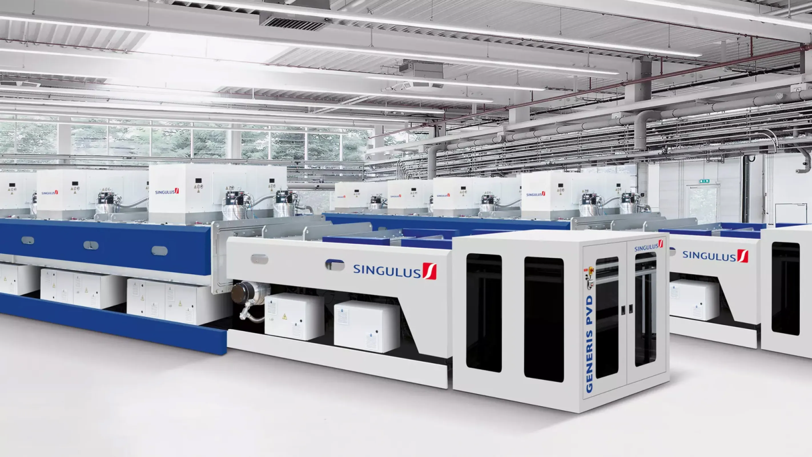 GENERIS PVD Inline Sputtering System with Horizontal Substrate Transport