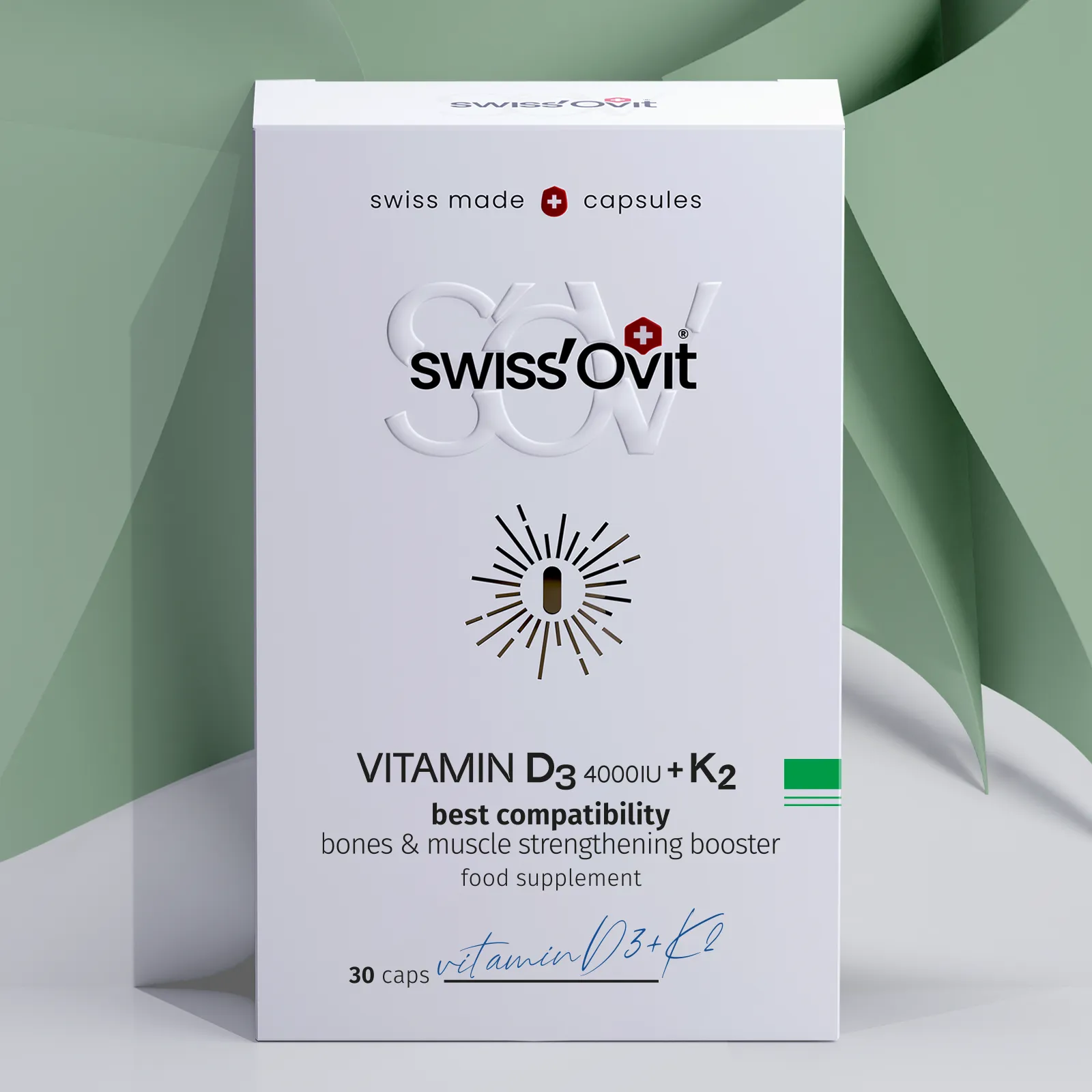 Swiss`Ovit VITAMIN D3 4000 IU + K2